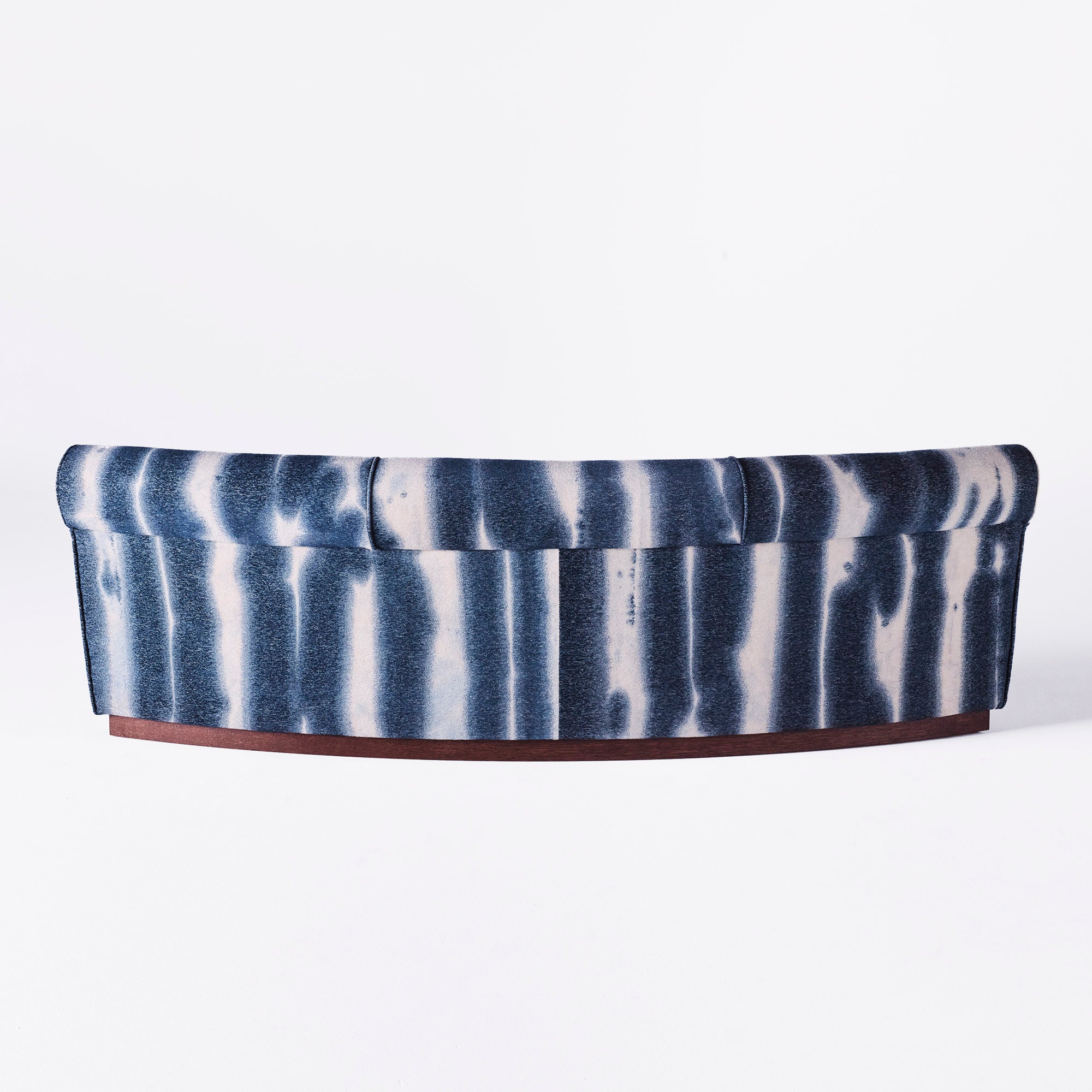 PARIS blue chenille sofa