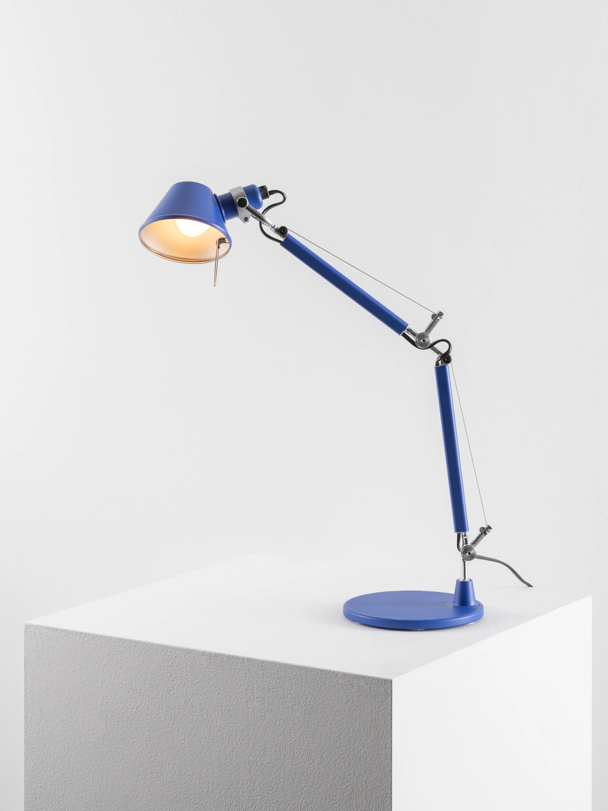 Adjustable Desk Lamp TOLOMEO MICRO COLOR MATTE Royal Blue
