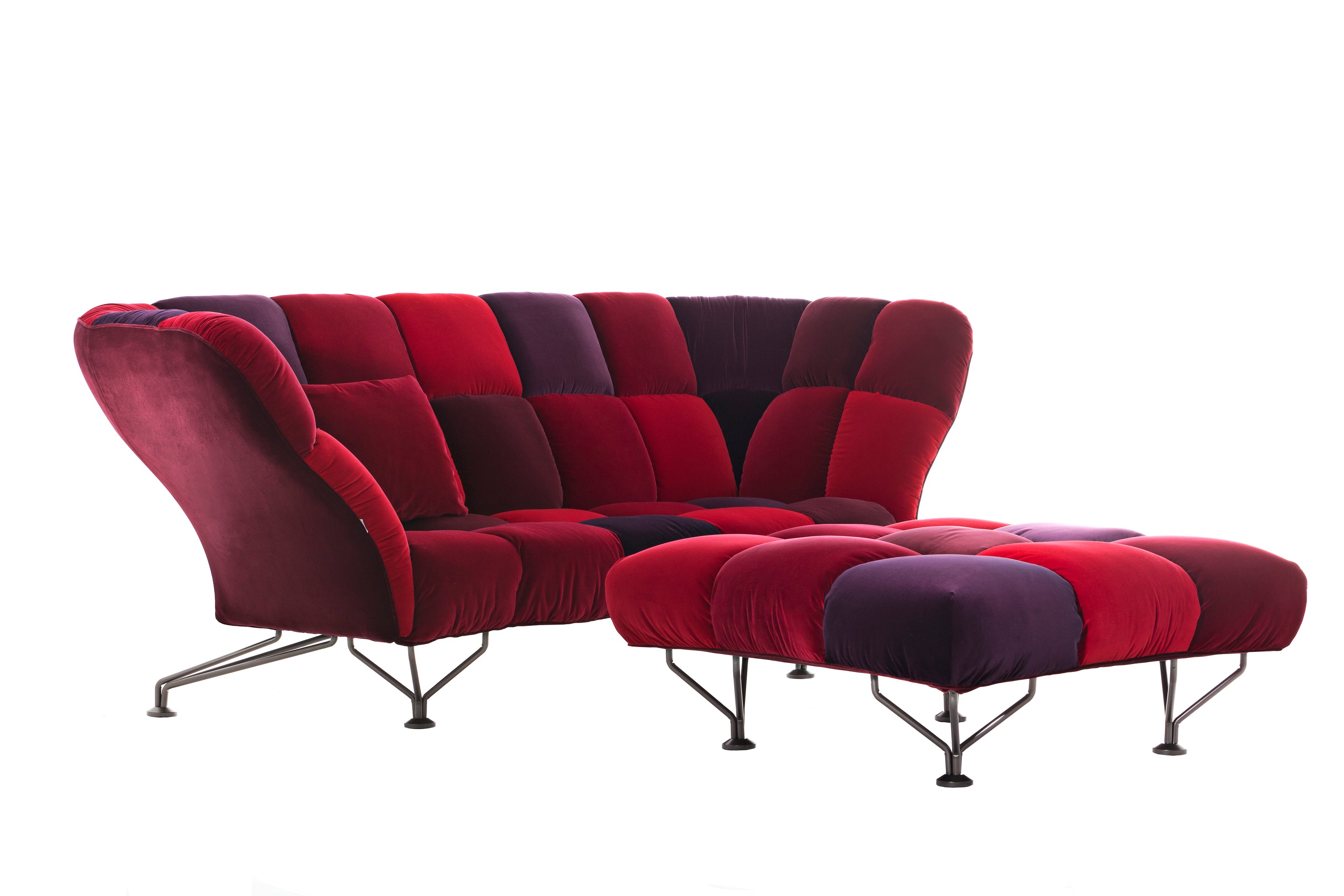 Sofa 33 CUSCINI czerwony – Driade