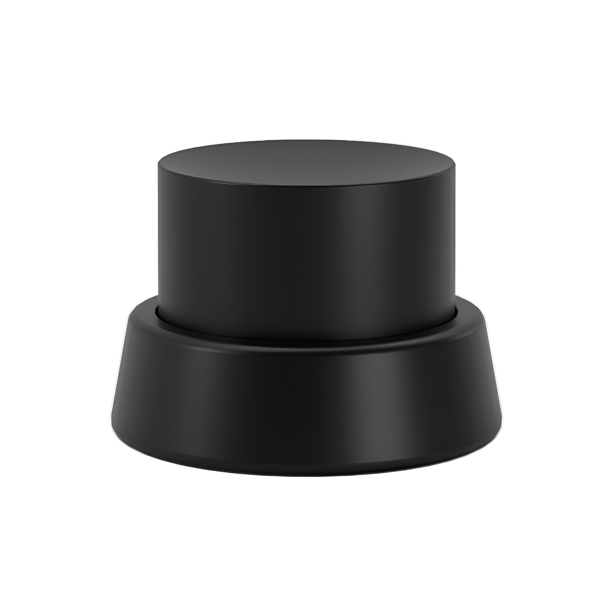 Pouf with arcad3 storage black