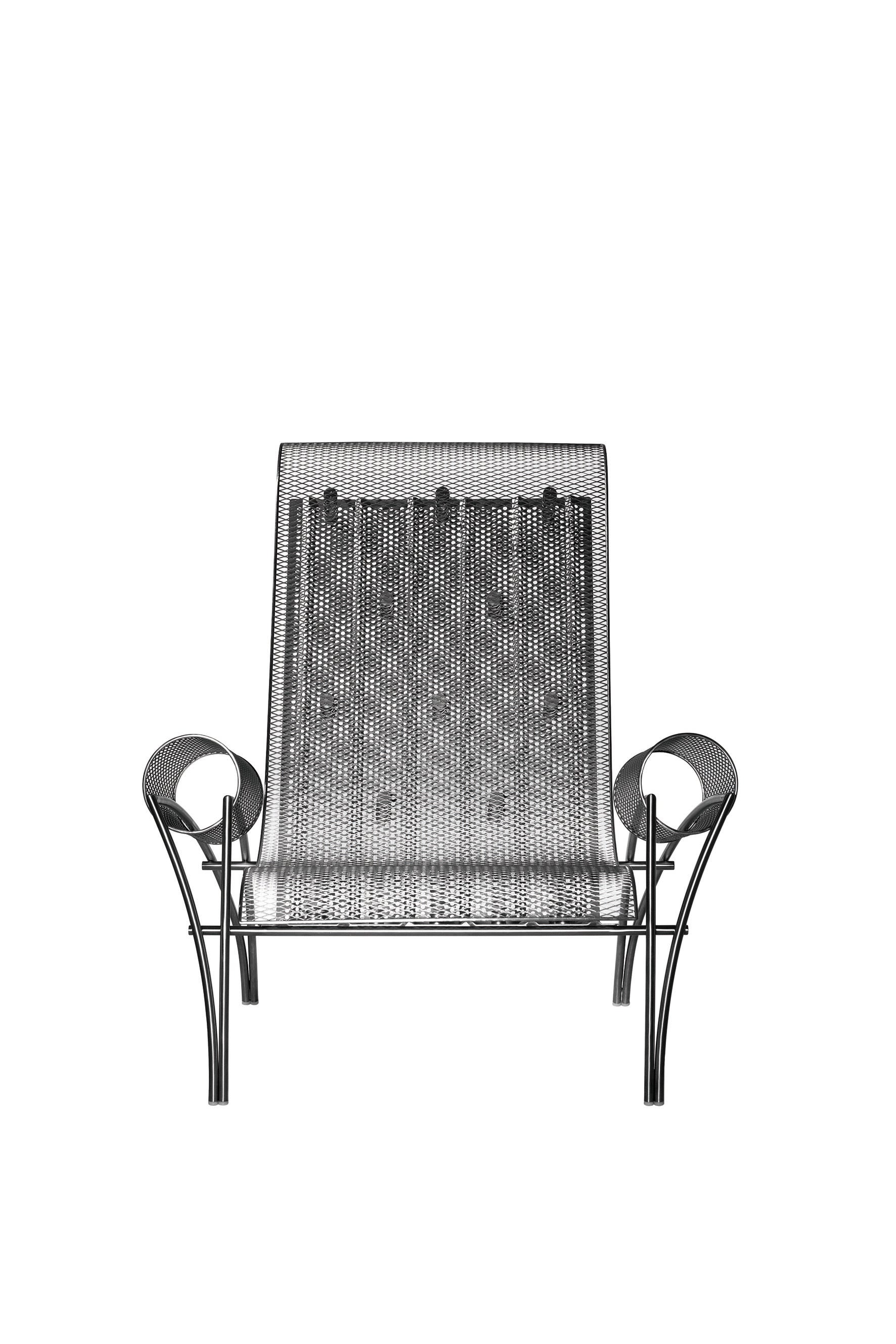 Suki armchair stainless steel
