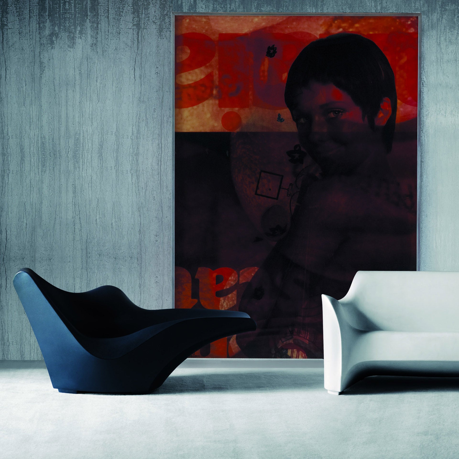 Tokyo Pop black sofa