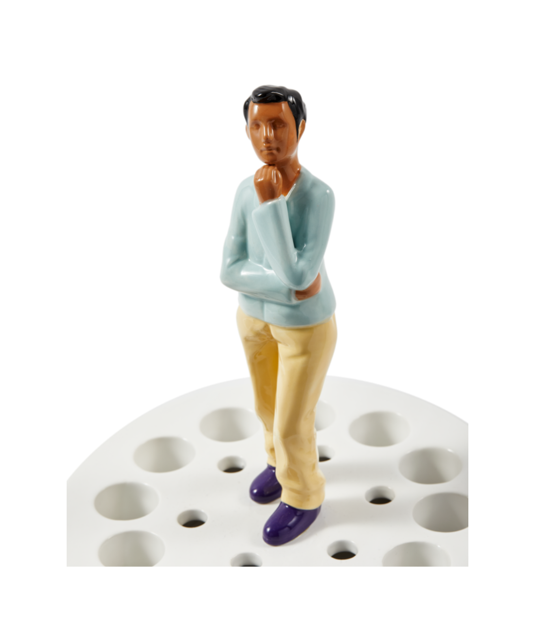 DAY DREAM Vase aus weißer Keramik