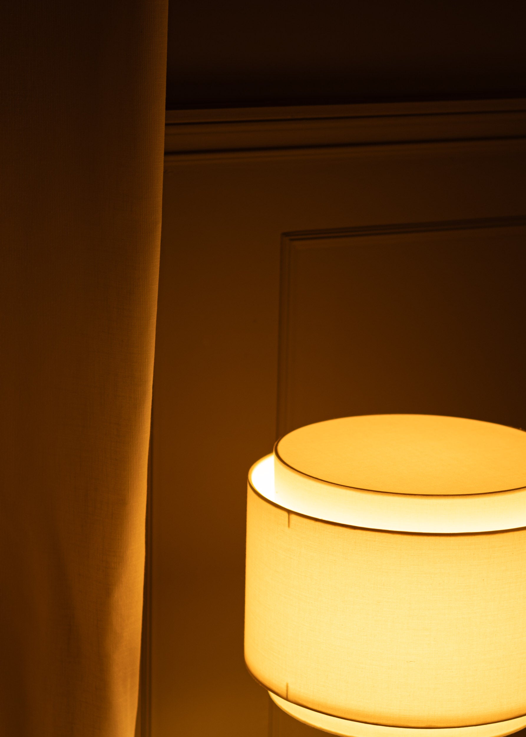 Tischlampe PIPITO DOUBLE roter Marmor