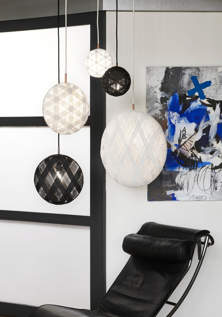 Lampa wisząca CHANPEN DIAMANT biały – Forestier