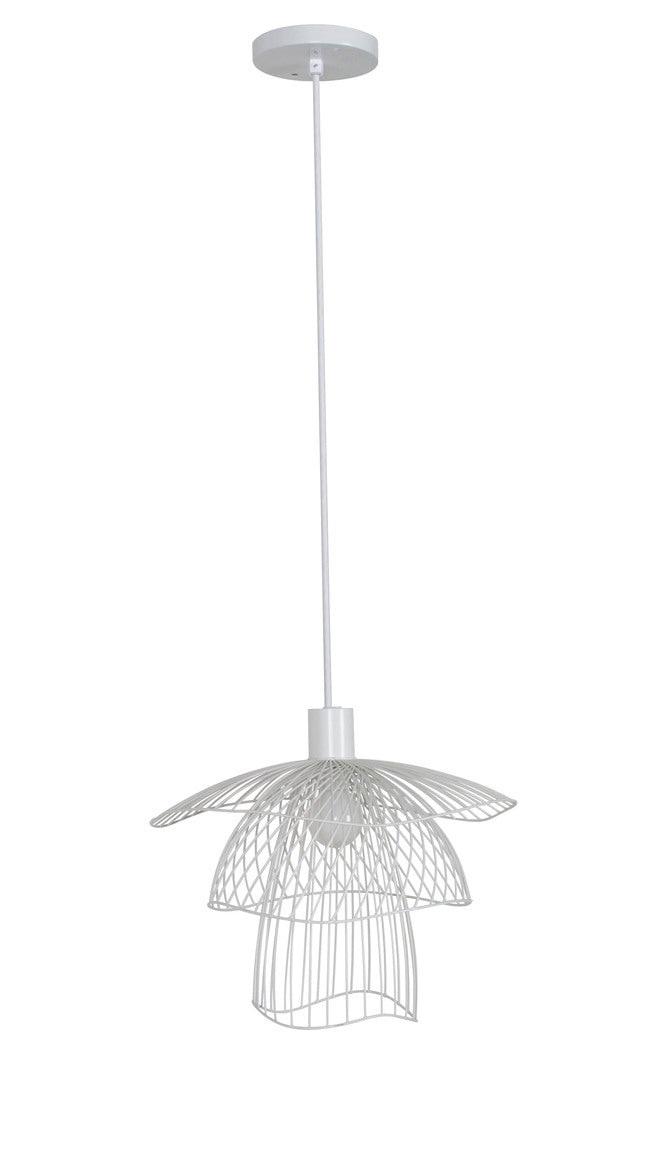 Lampa wisząca PAPILLON biały – Forestier