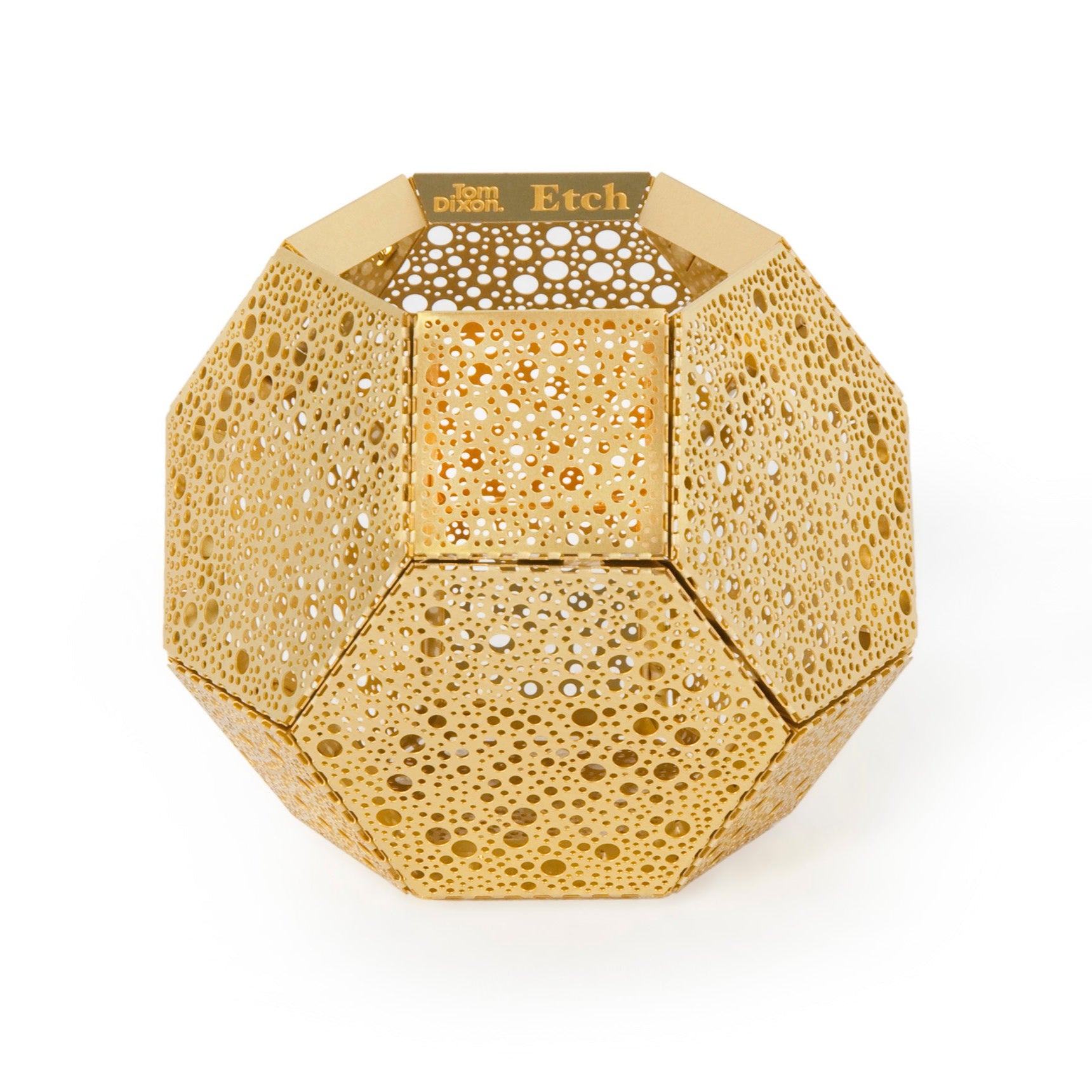 Świecznik ETCH mosiężny – Tom Dixon