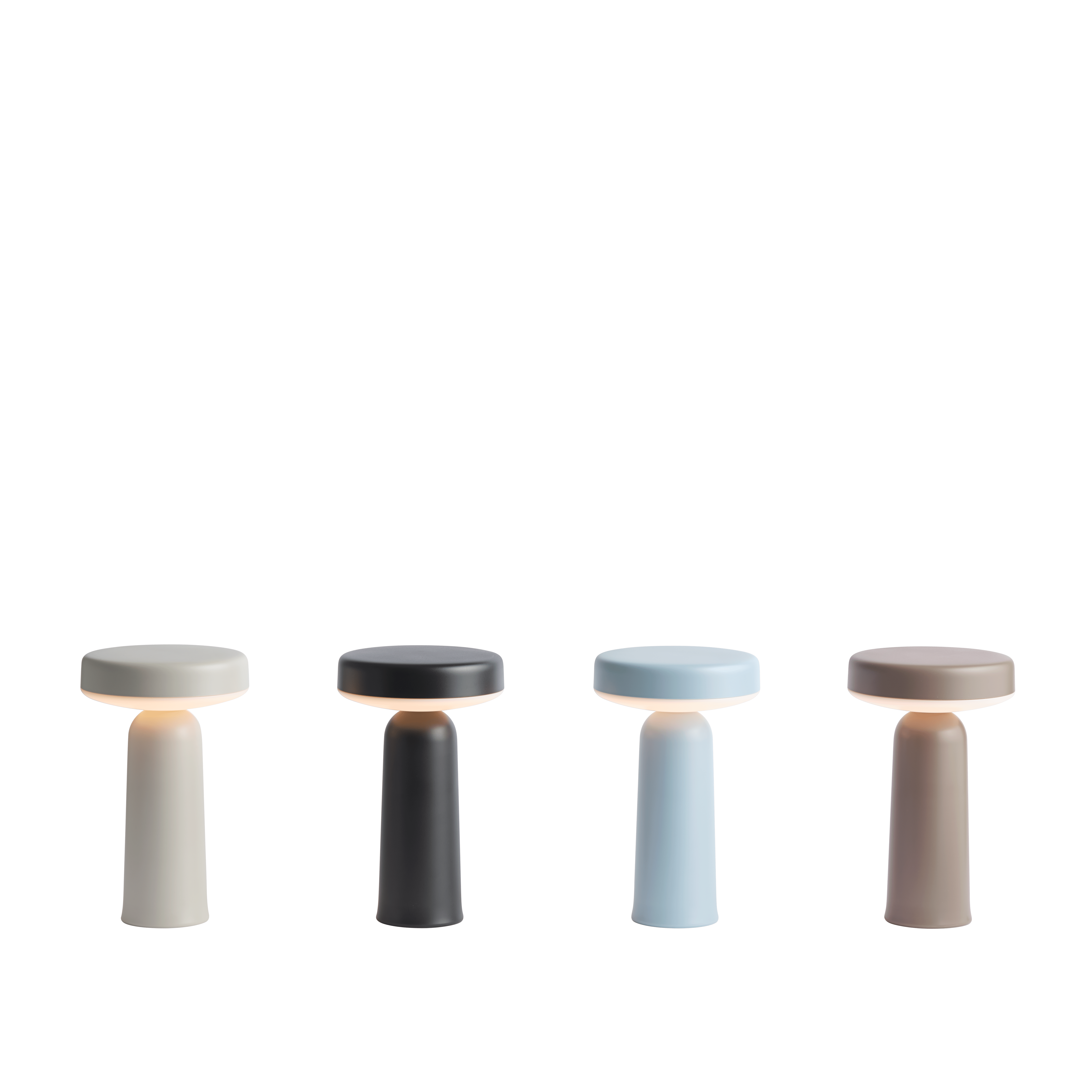 Tragbare Außenlampe EASE schwarz