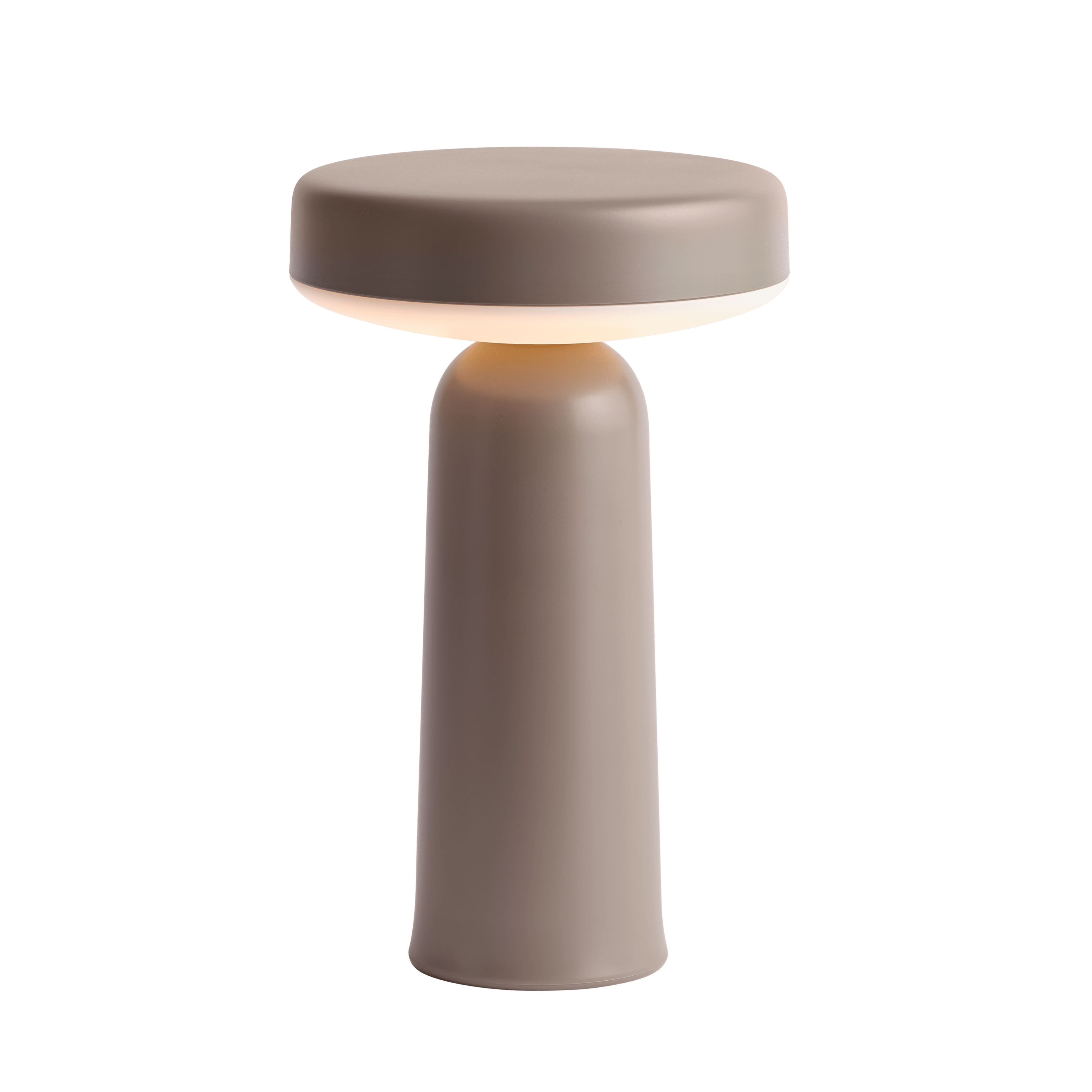 Tragbare Außenlampe EASE taupe