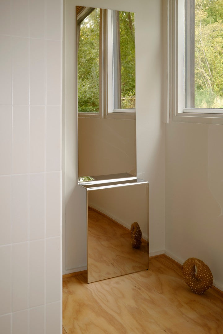 Lustro PLEAT polierte Stahl