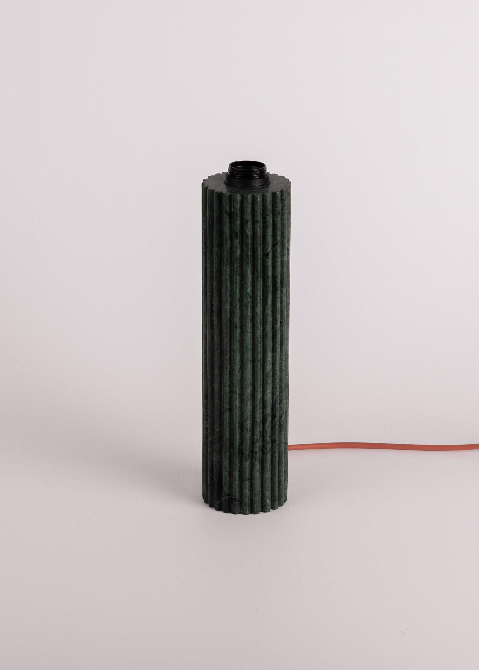 Tischlampe FLUTA grüner Marmor