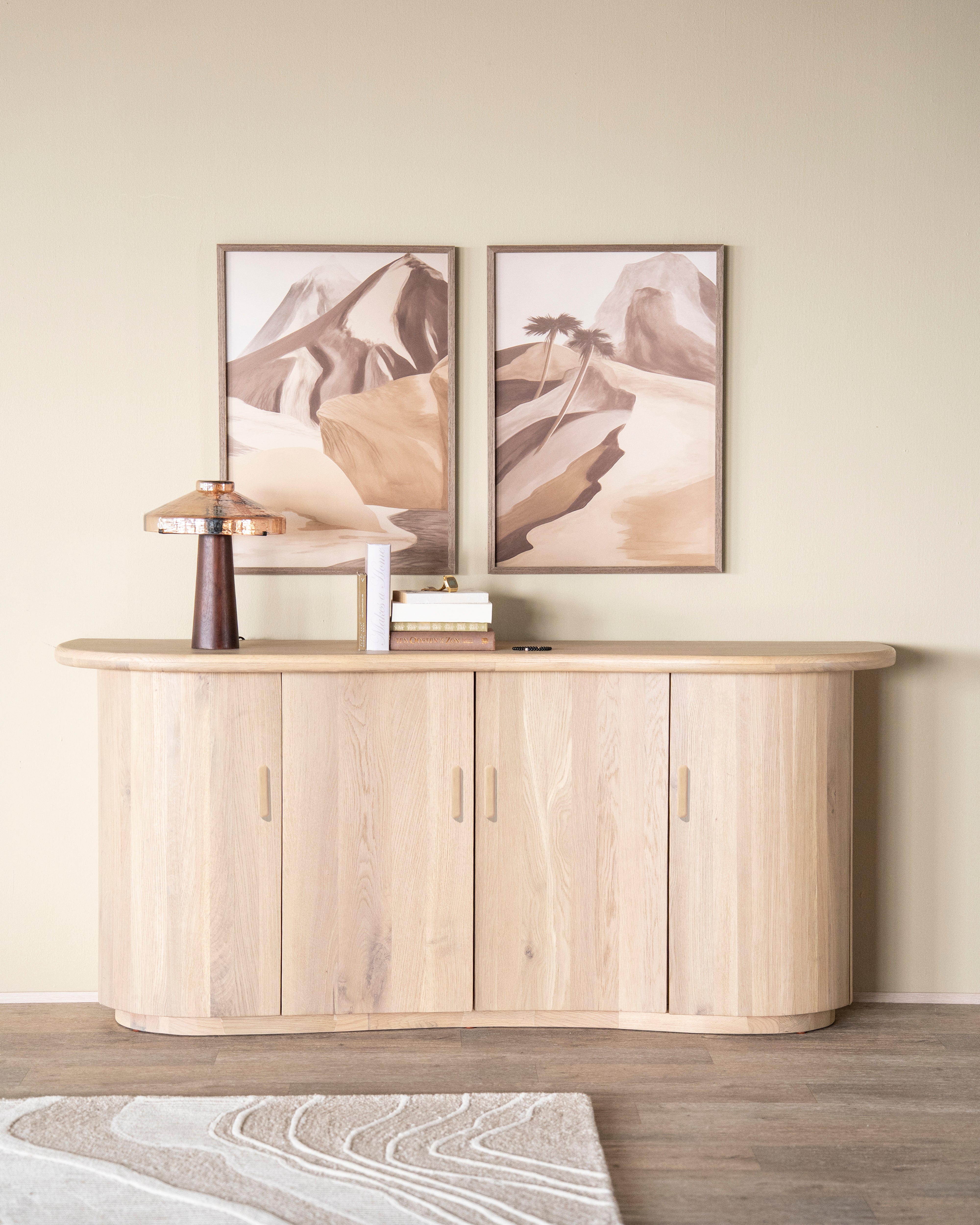 JOSH Oak Wood Chest of Drawers
