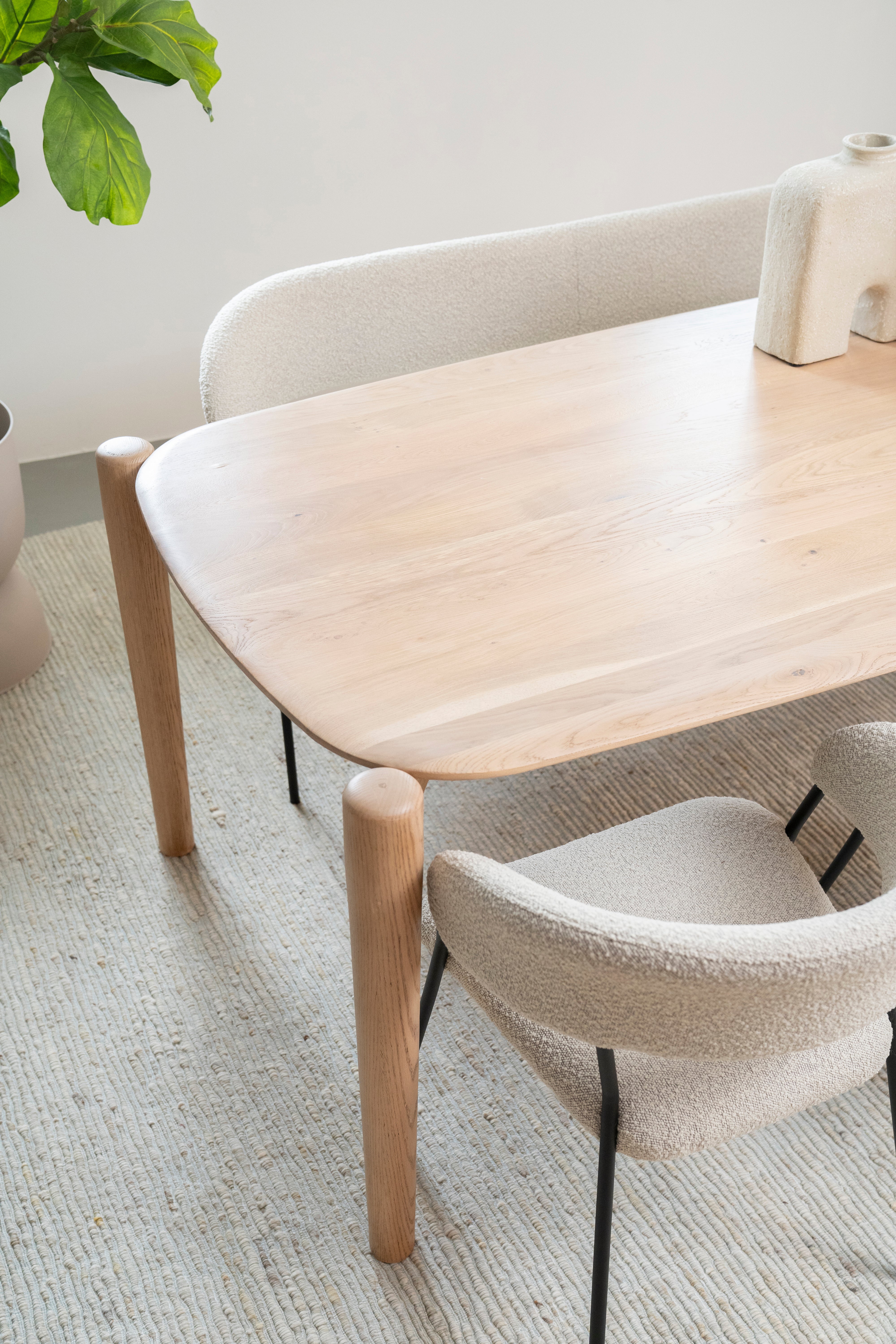 SELBU Oak Wood Table