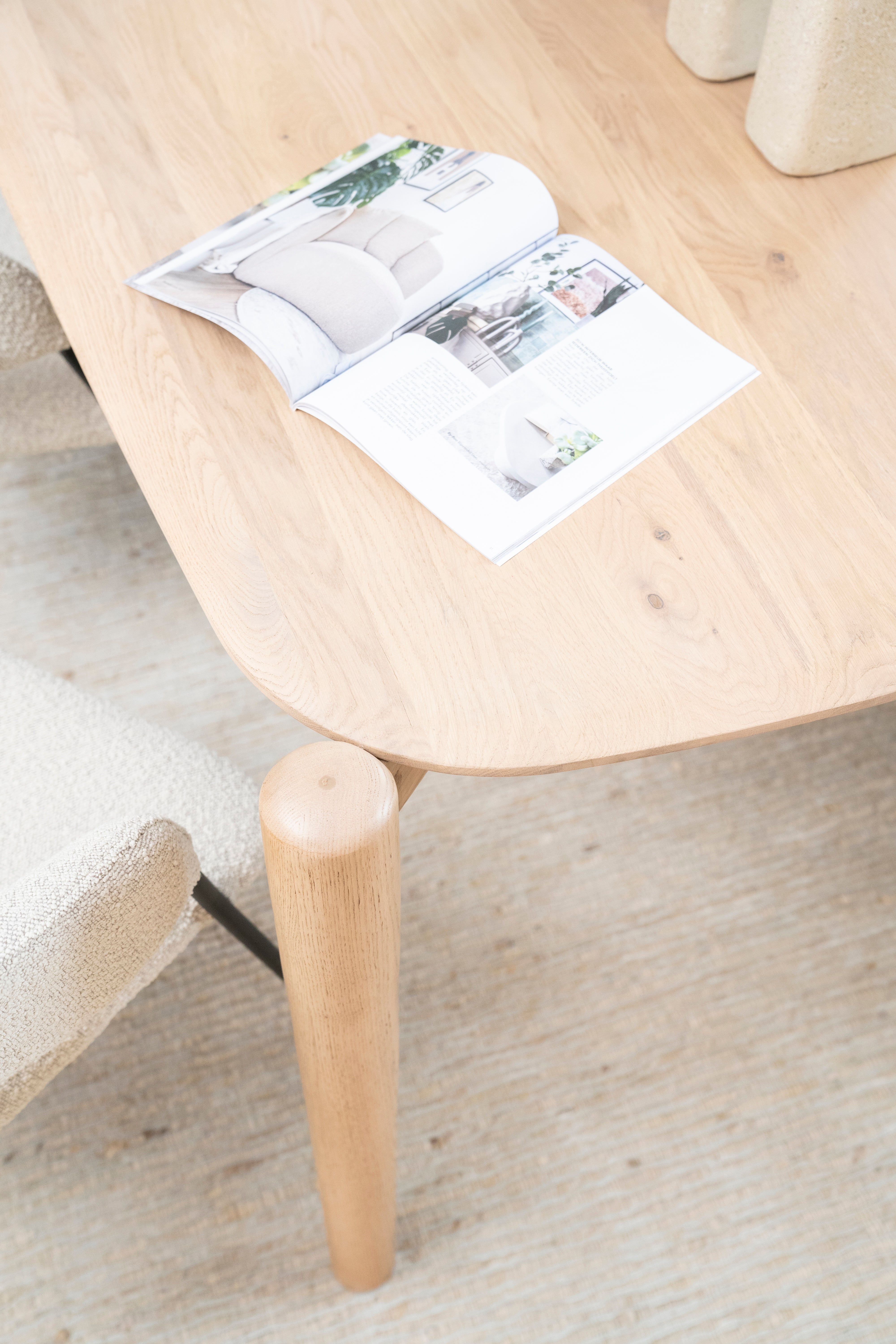 SELBU Oak Wood Table