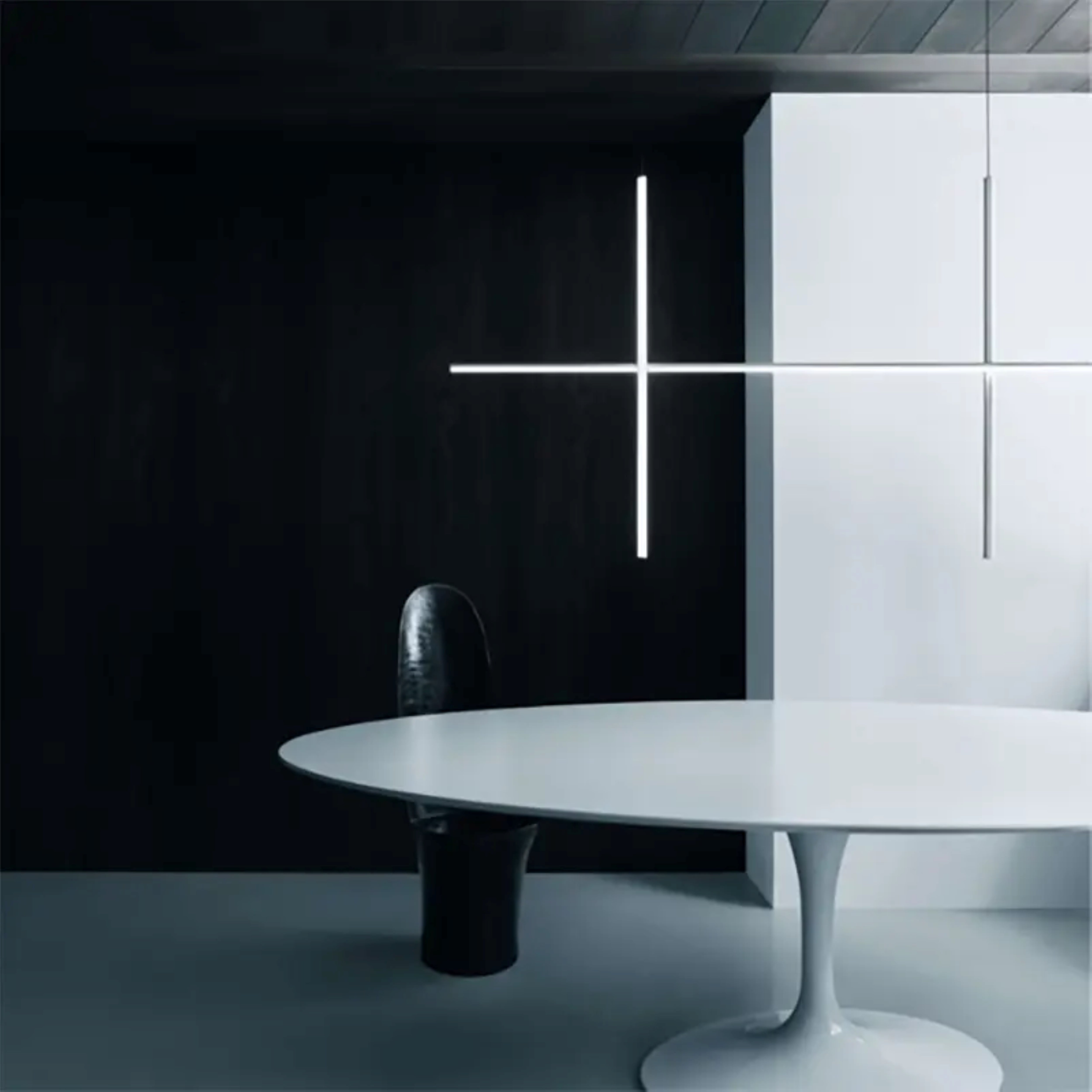 Lampa wisząca COORDINATES 2 CL III srebrny – Flos