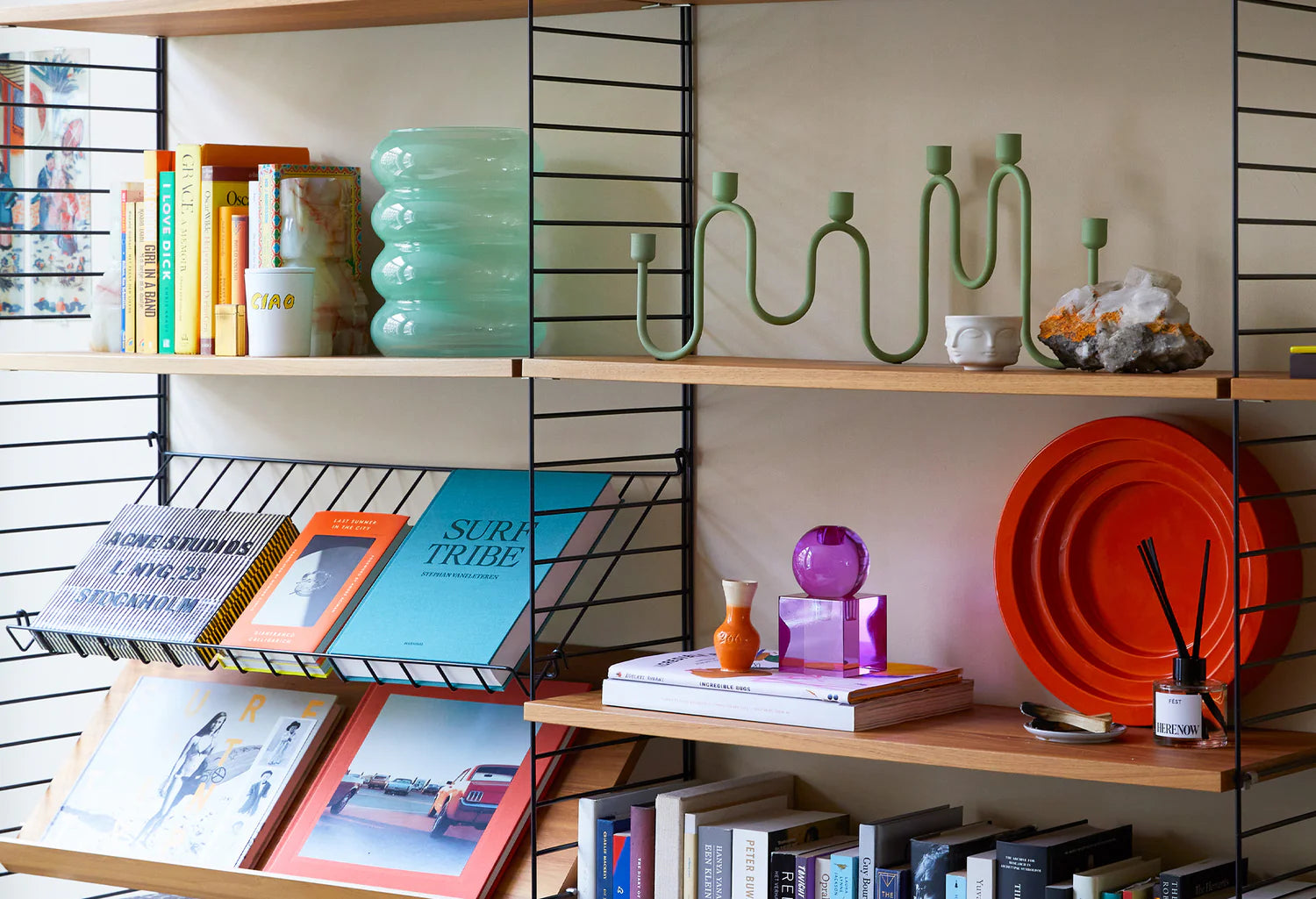 BUBBLE Vase transparent glass