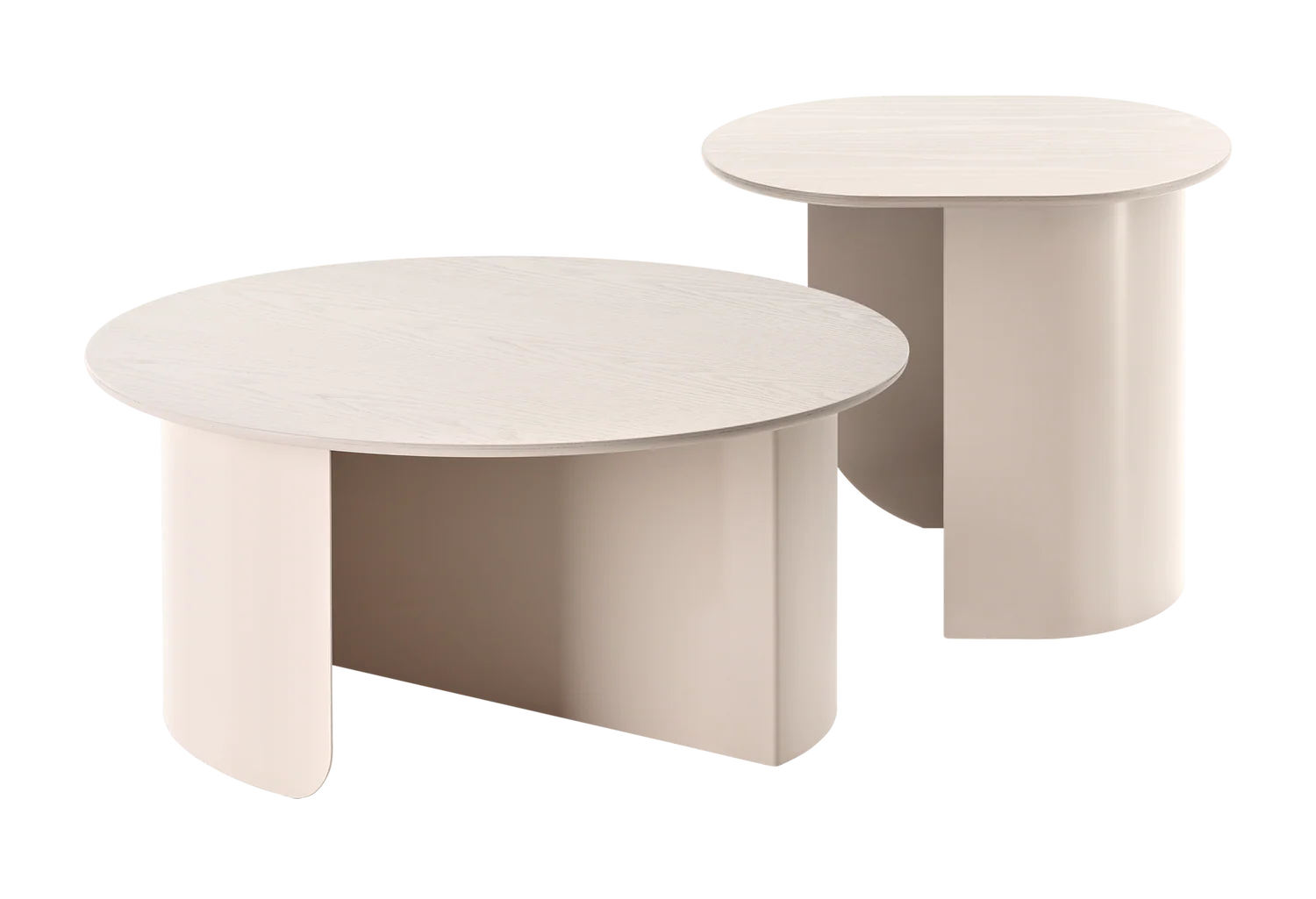 Beistelltisch PLATEAU sandfarben