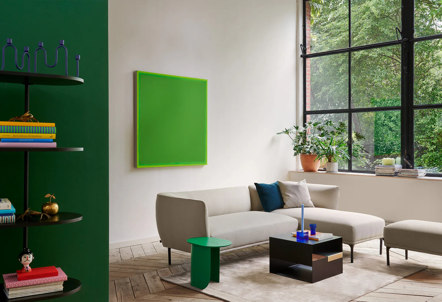 TERRY Olive Green Rug