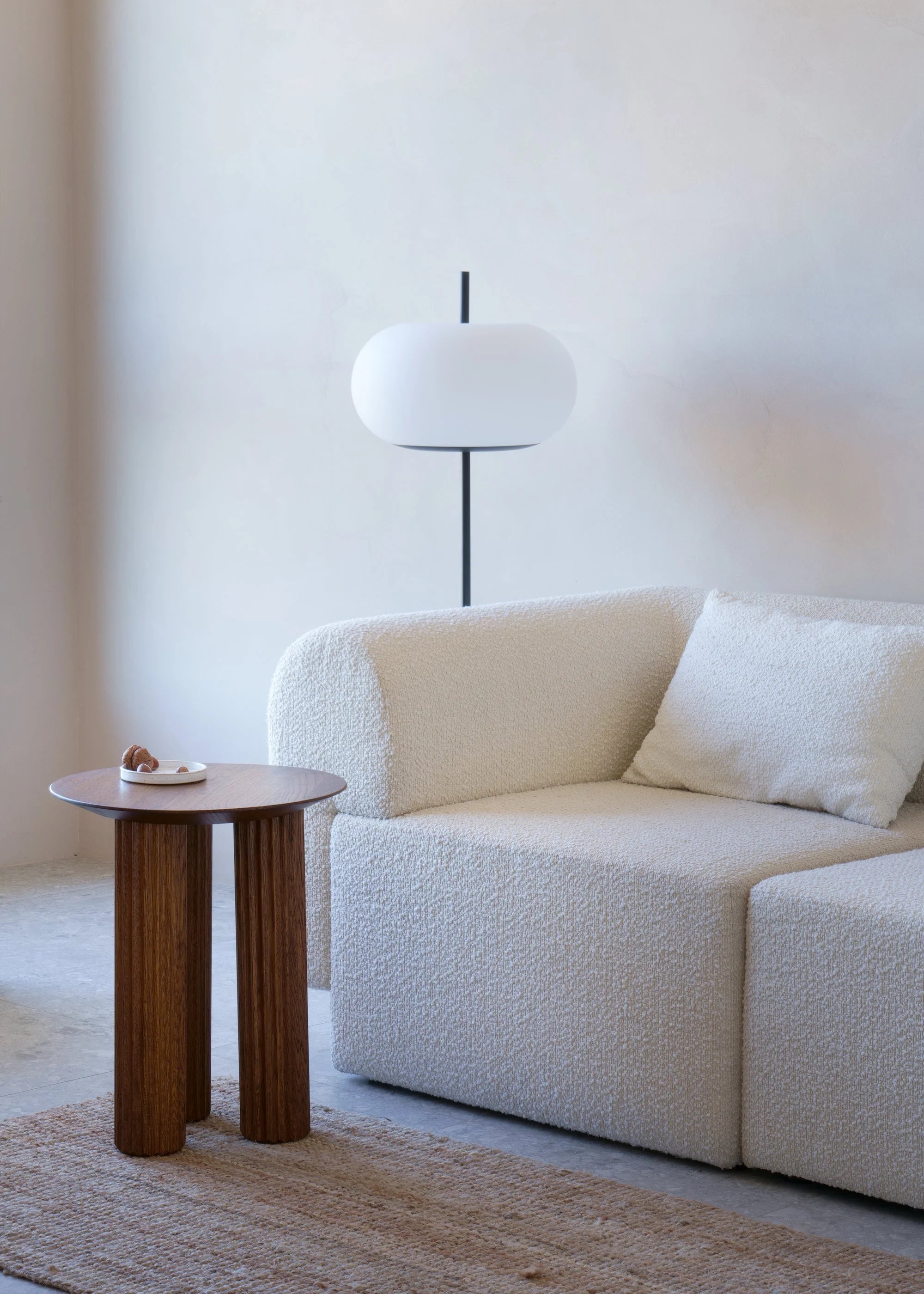 FILAR Side Table Dark Oak Wood