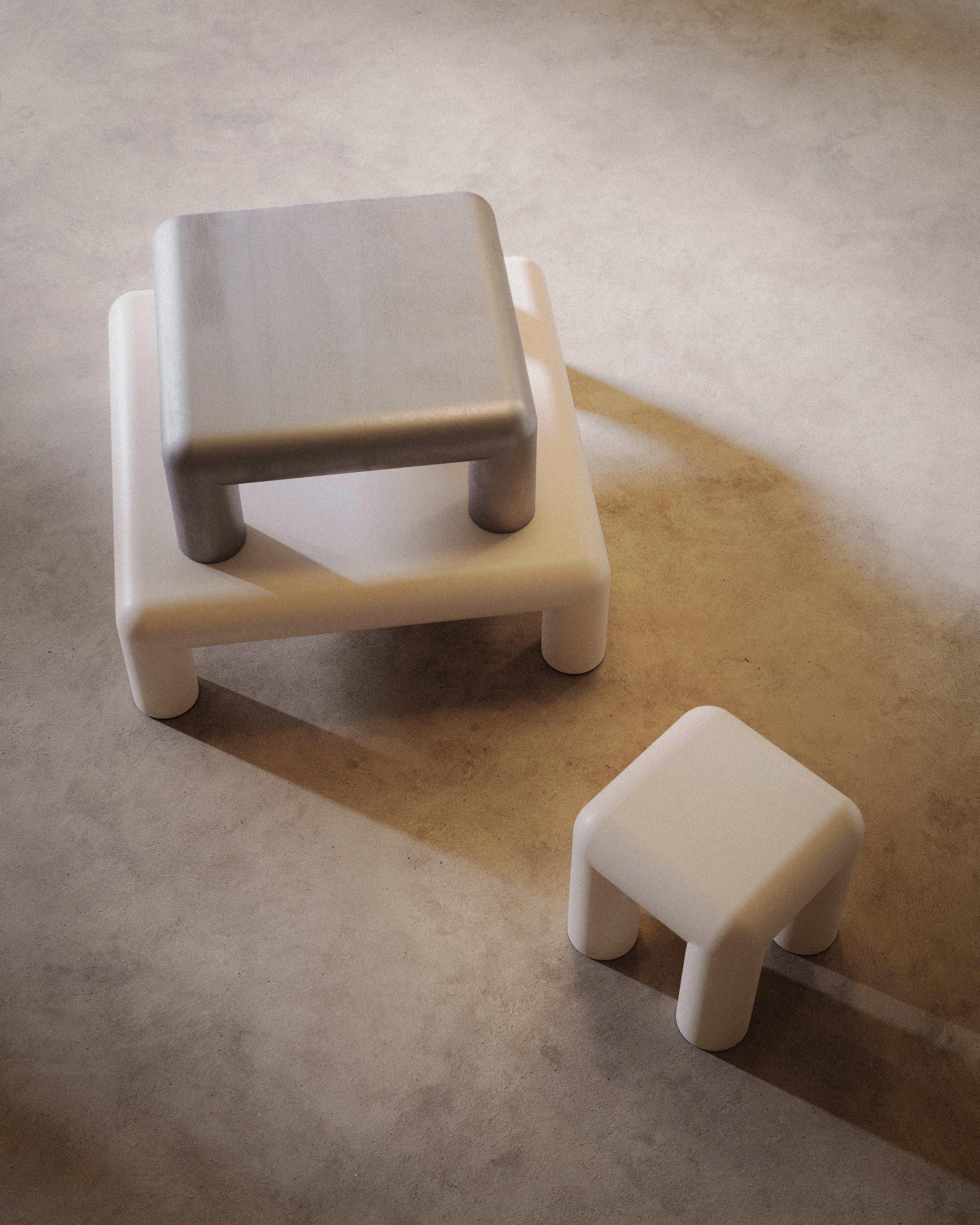 Couchtisch CUBIO Aluminium