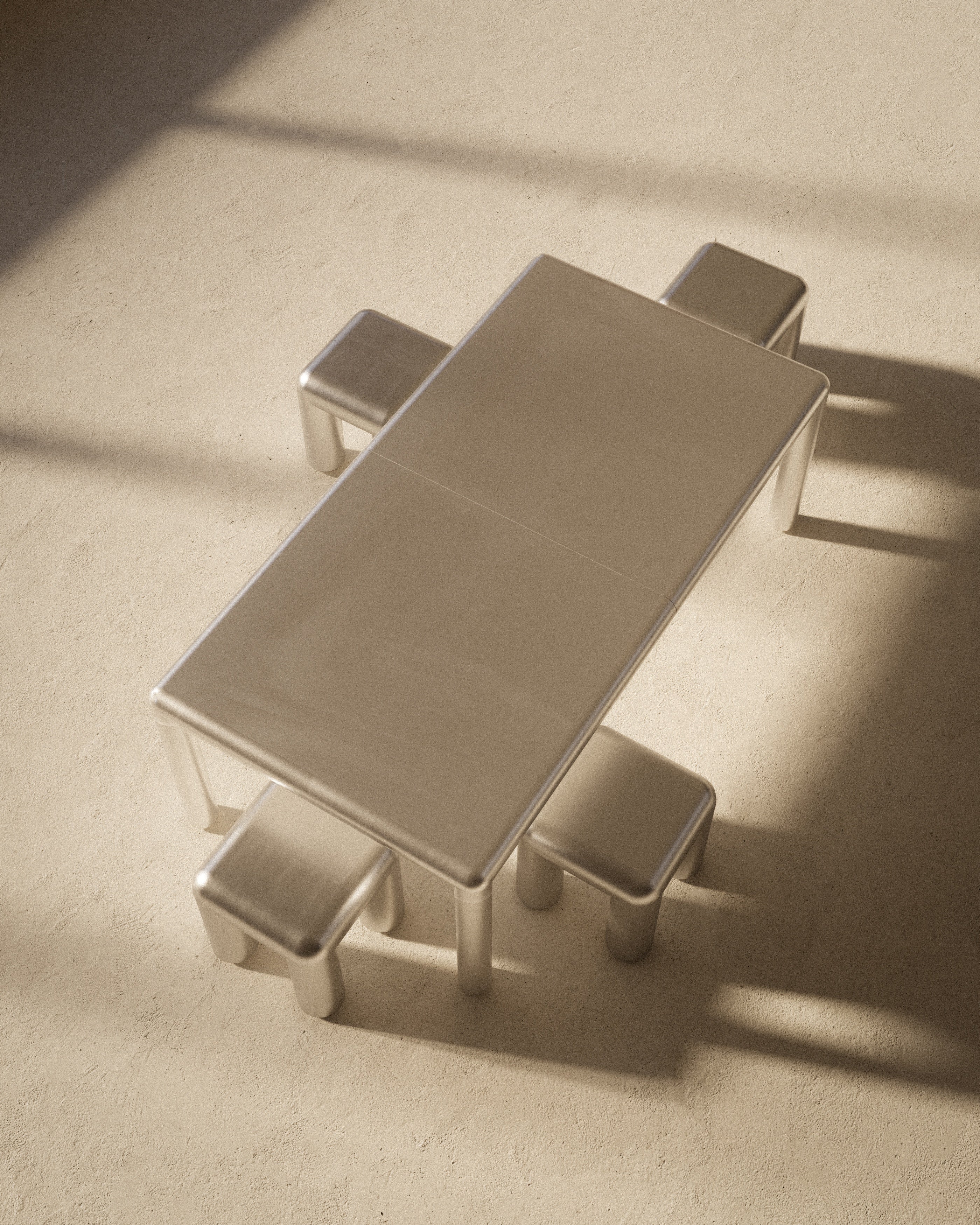 Tisch CUBIO Aluminium