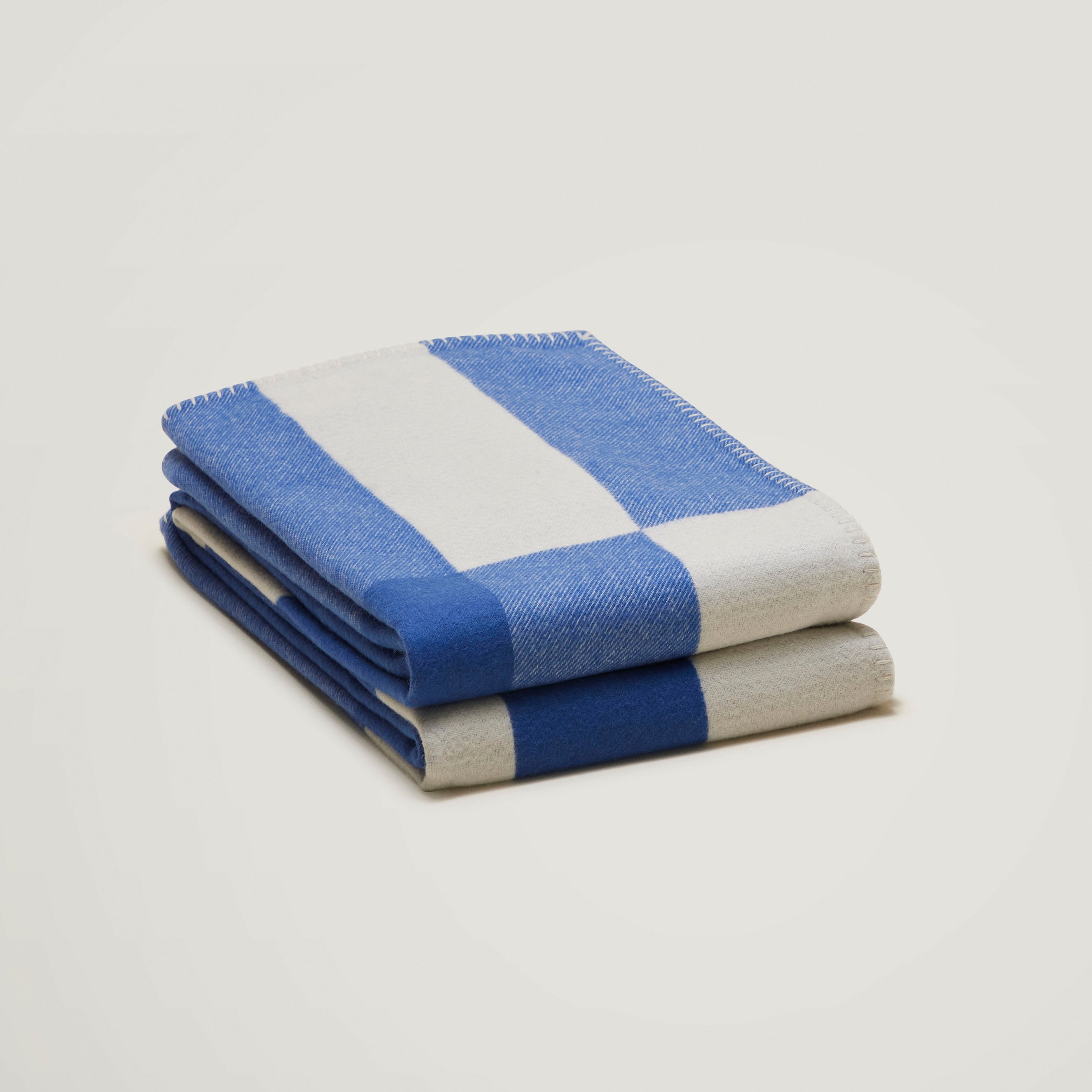 Koc BIG LOGO blau-beige