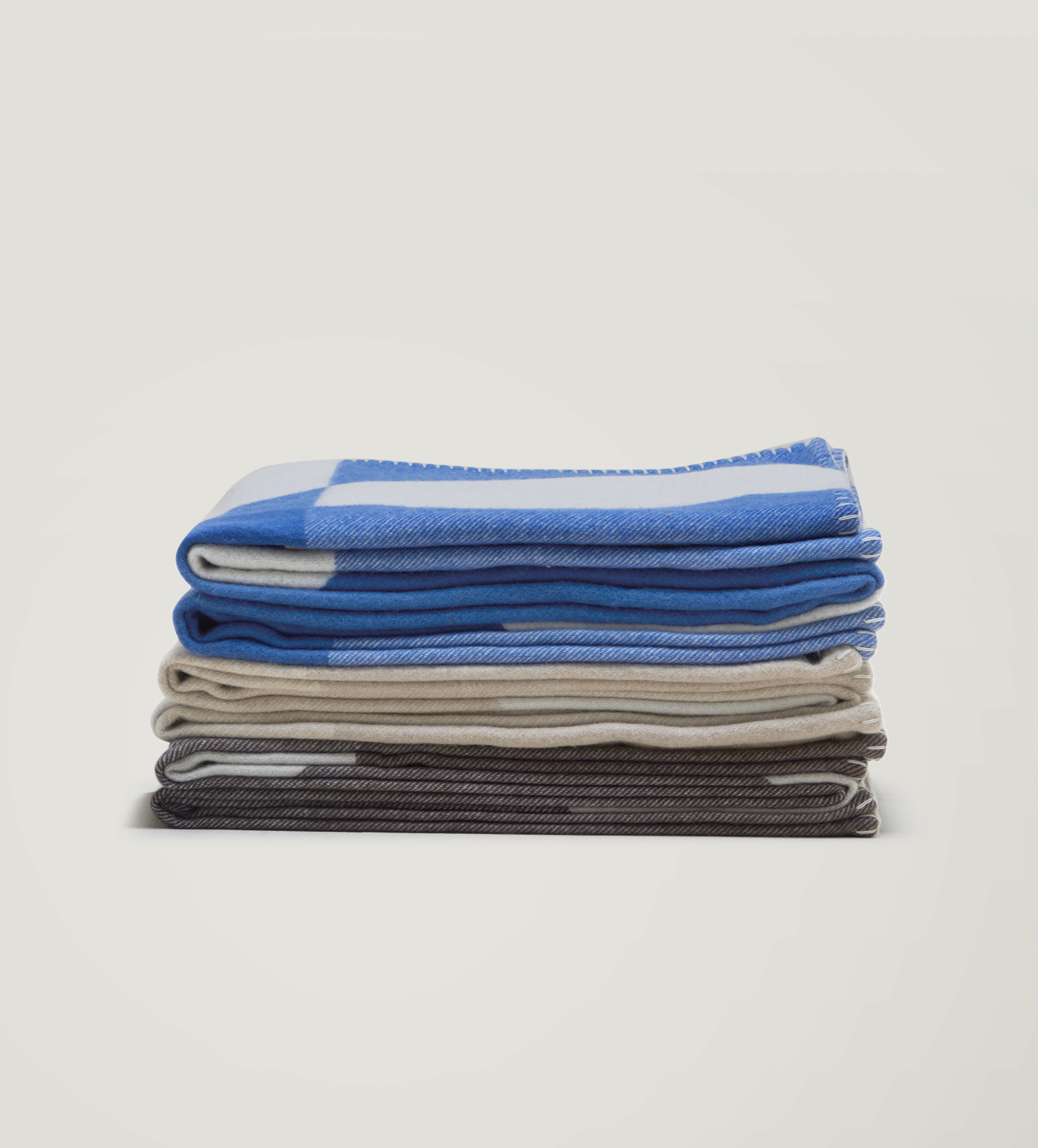 Koc BIG LOGO blau-beige