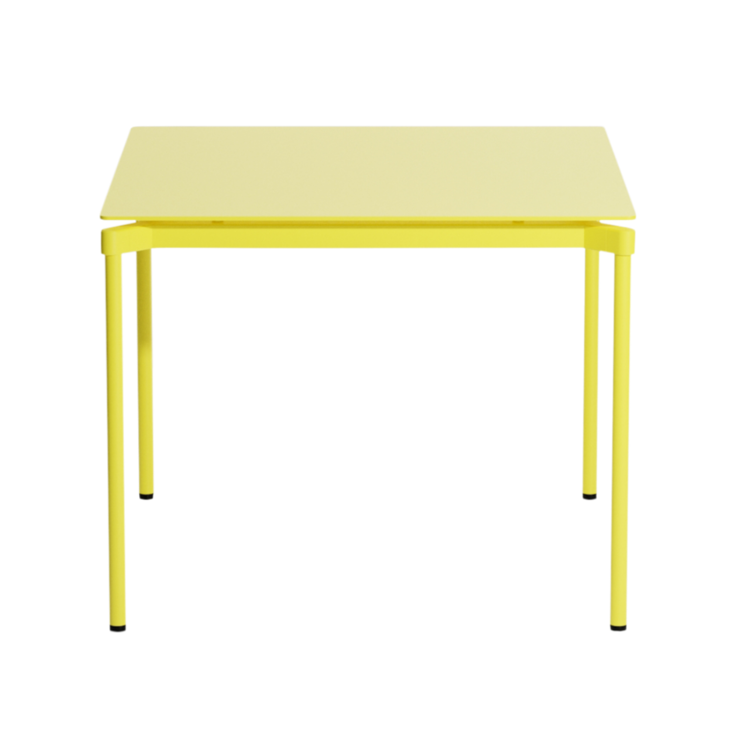 Stół kwadratowy FROMME jaskrawy żółty