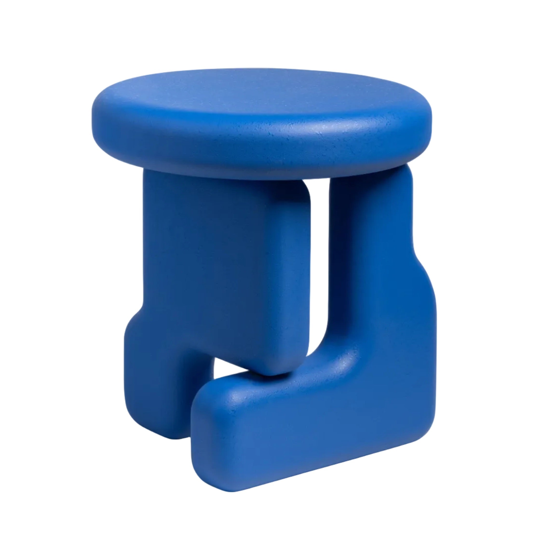 PLOT blue side table