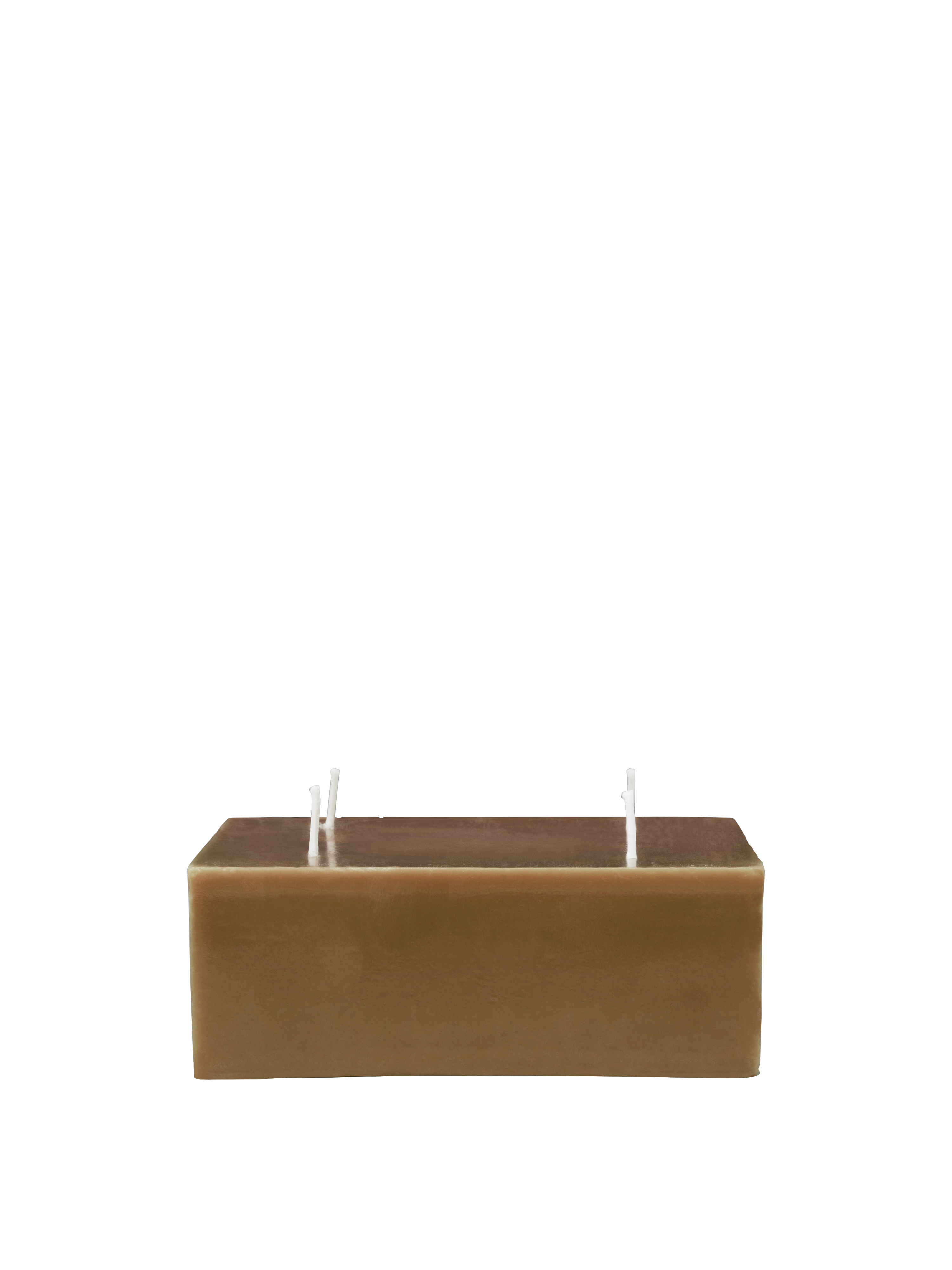 Świeczka BURREN BLOCK brązowy – ferm LIVING