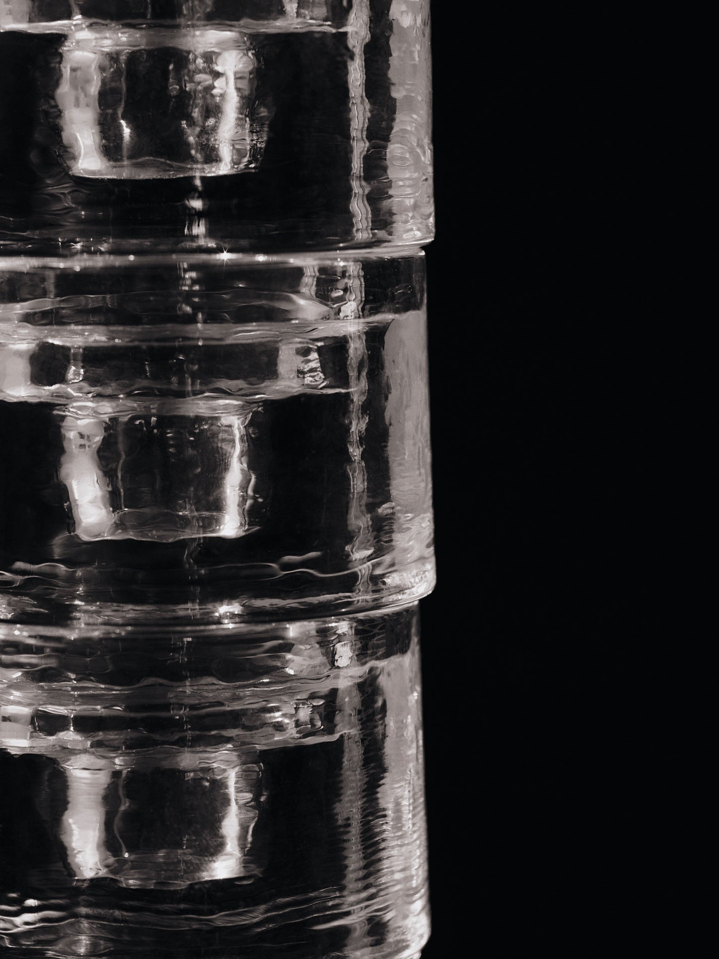 Runder Kerzenhalter GRADIA Glas