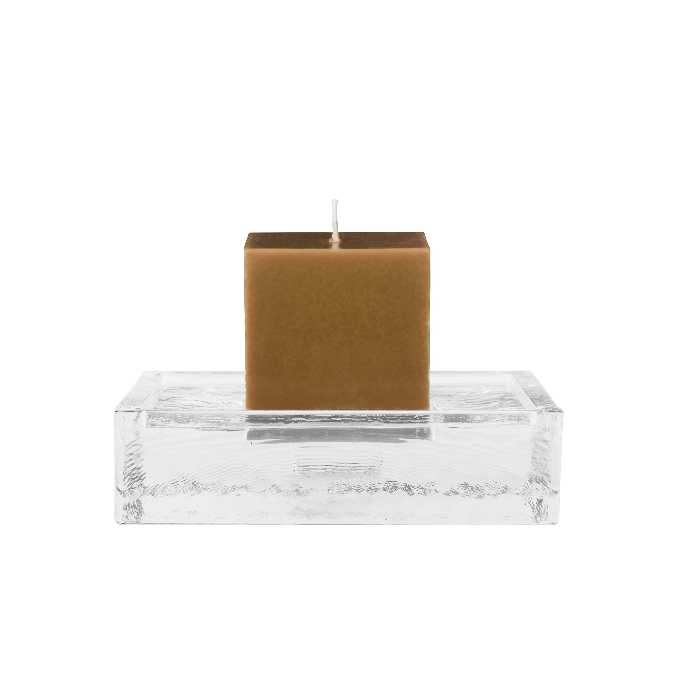 Square Candle Holder GRADIA Glass