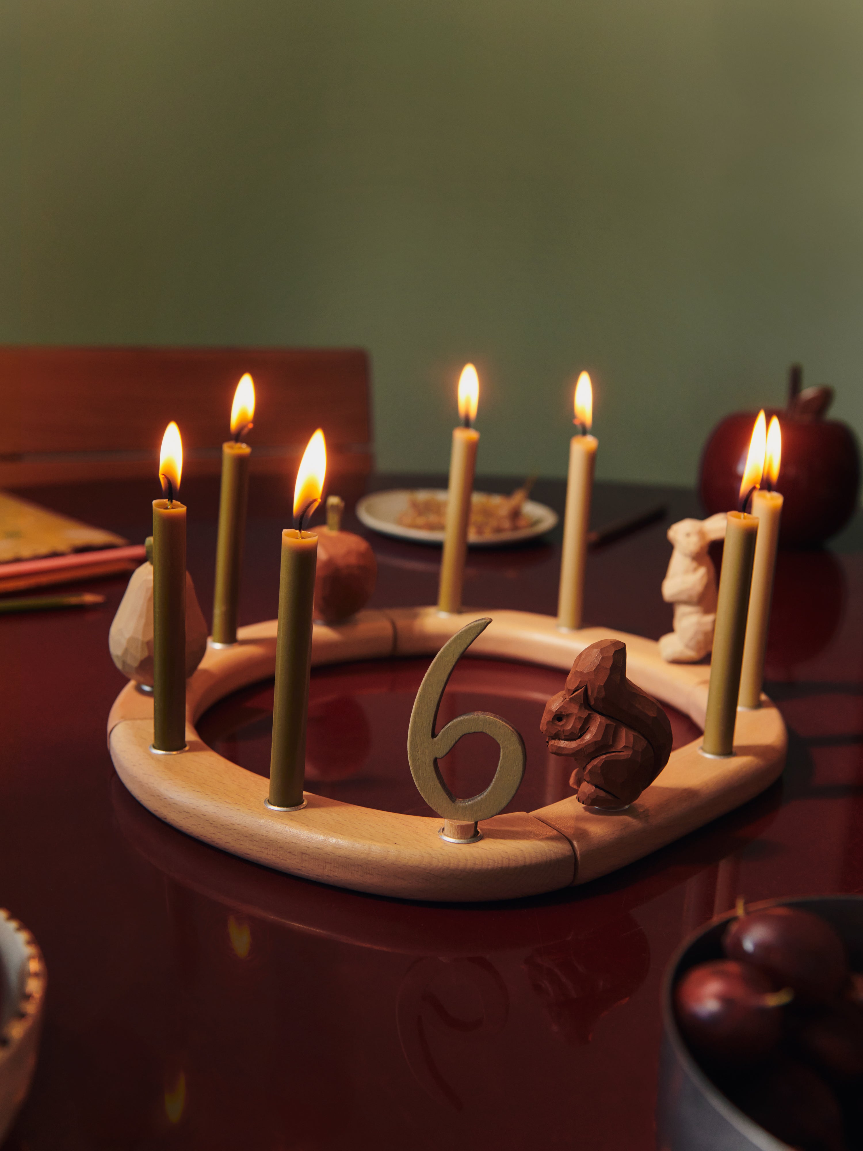 LOOPI Pink Candle Holder