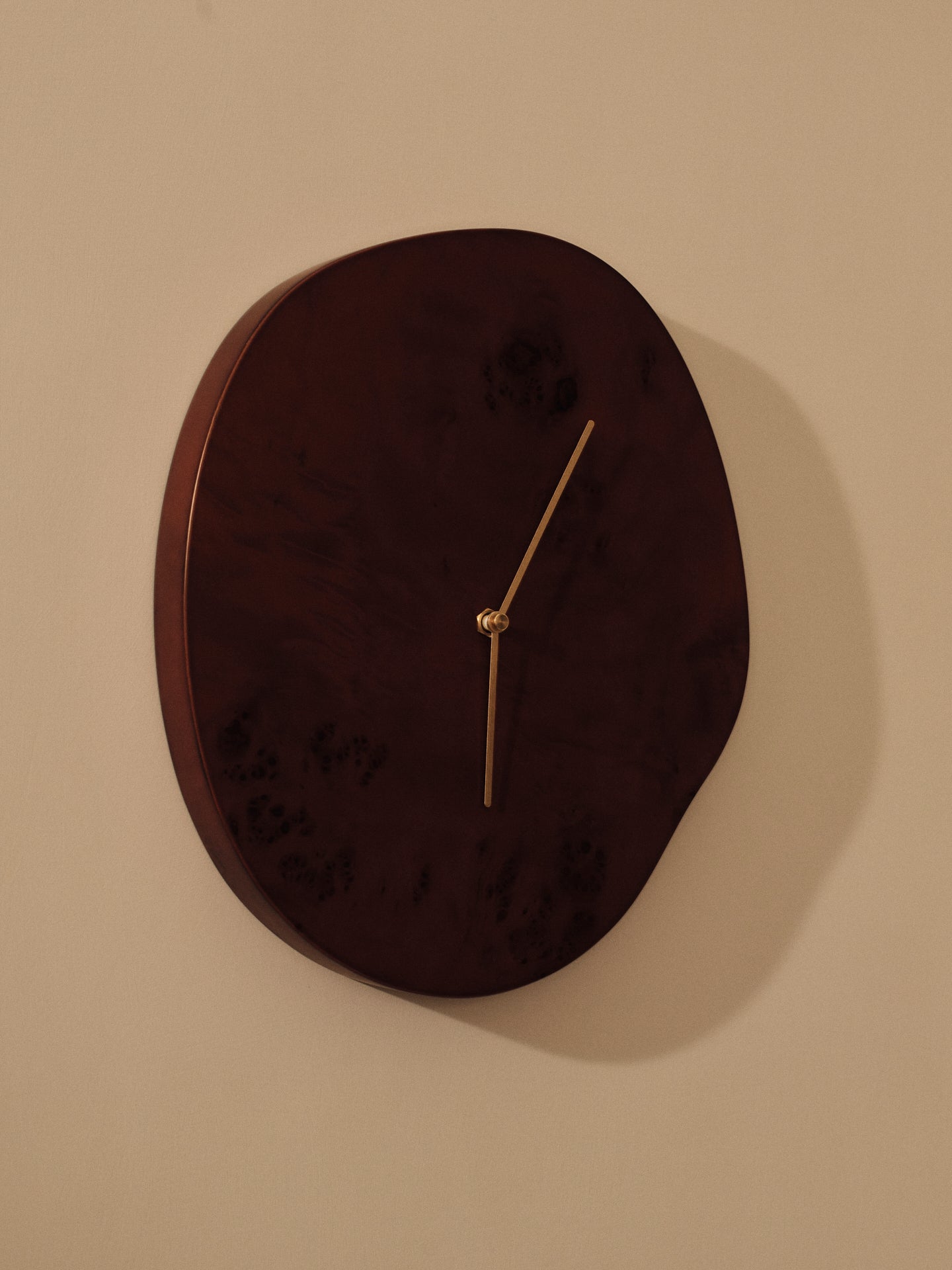 MELT wall clock red