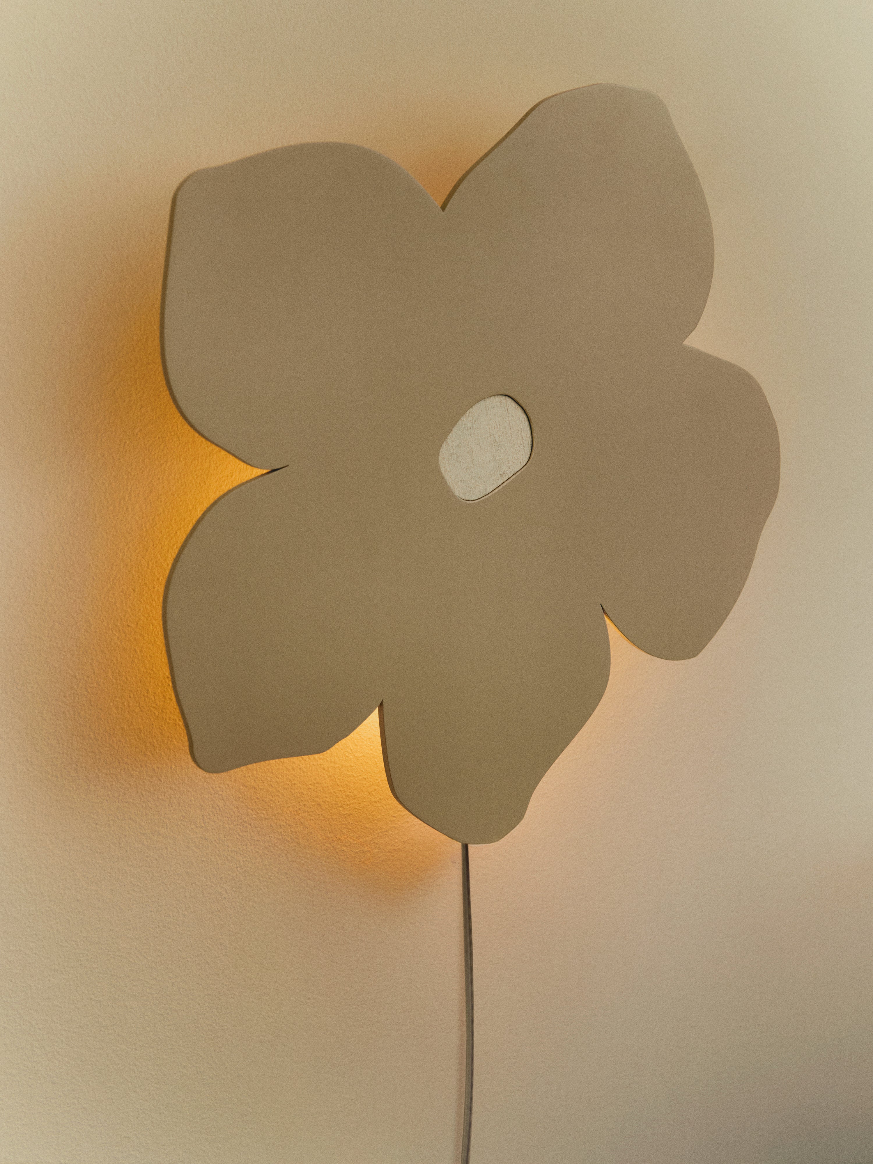 Kinderwandlampe POESIE beige
