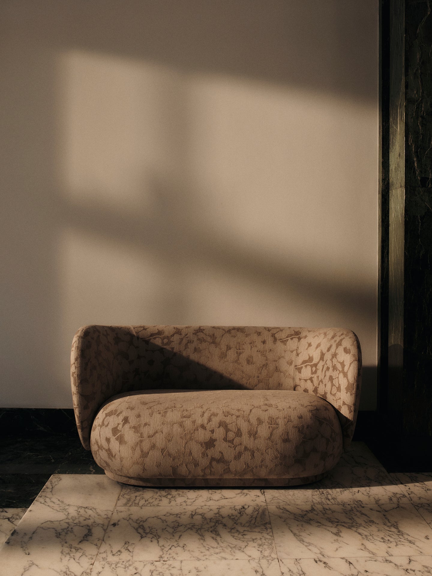Sofa 2-sitzig RICO Cilla taupe