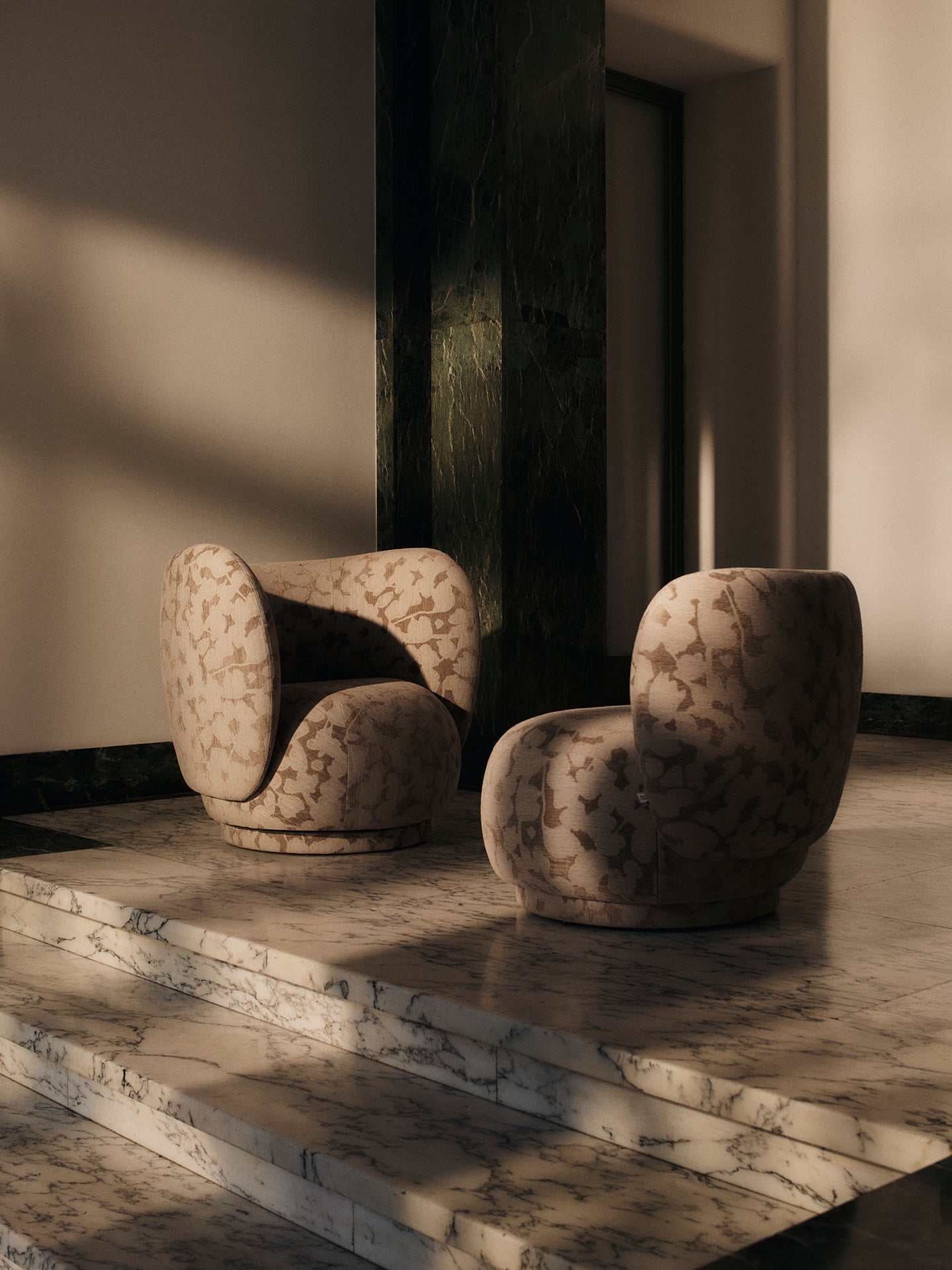 Drehstuhl RICO LOUNGE Cilla taupe