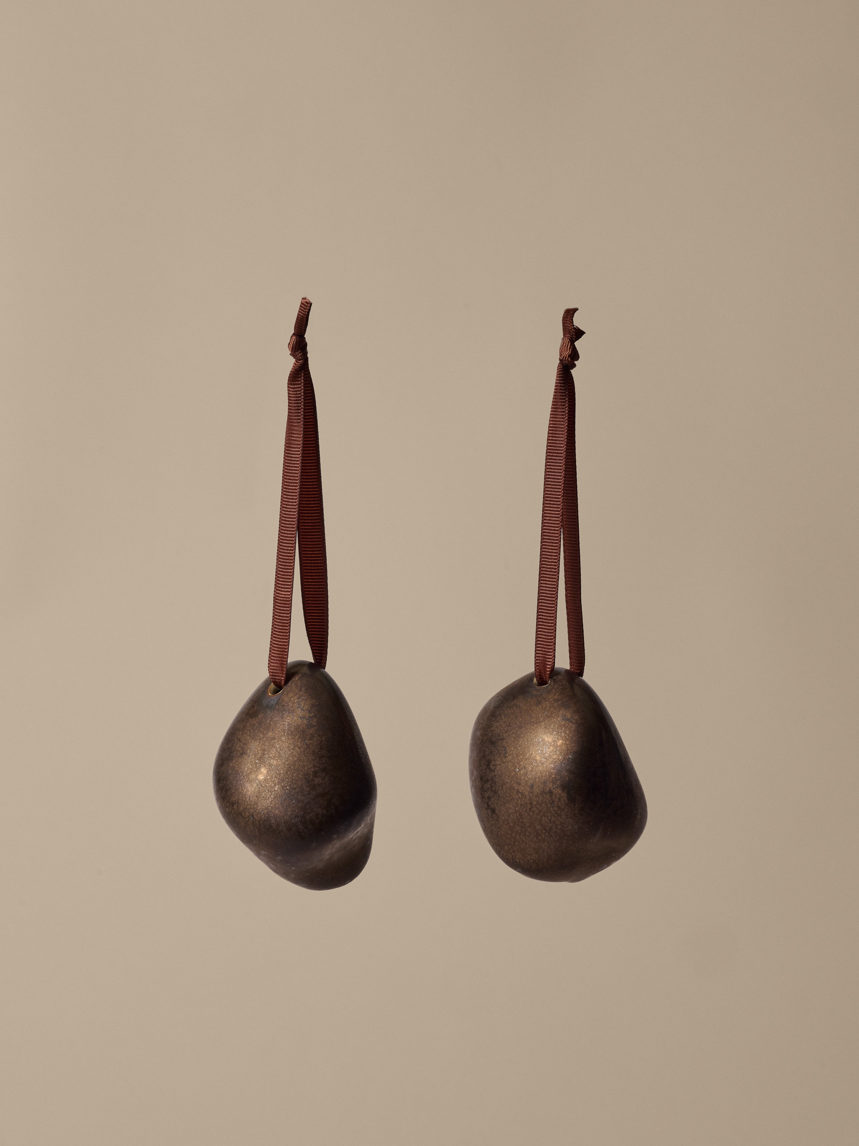 Weihnachtsbaumdekorationsset BELLURE braun