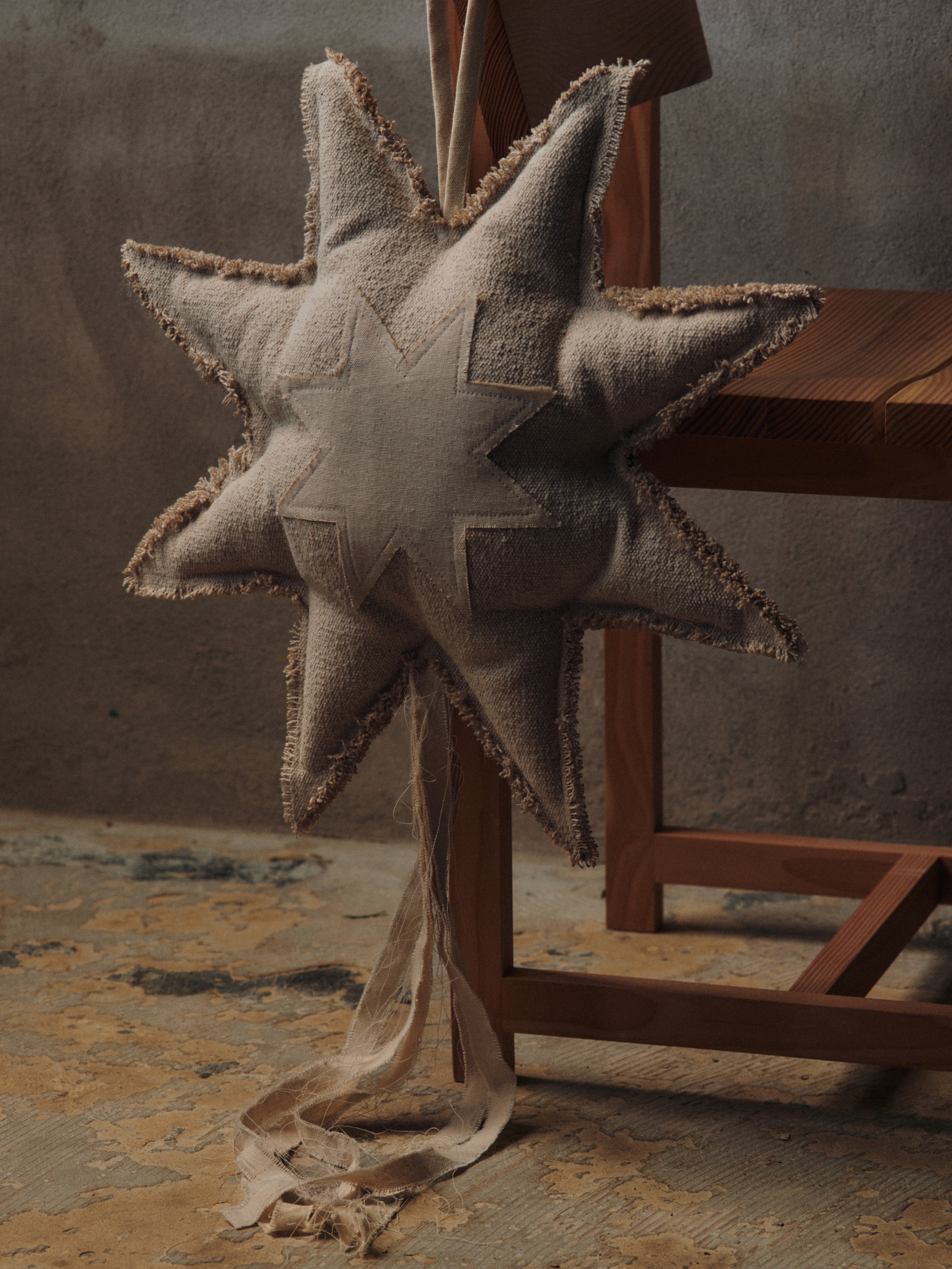 Weihnachtsfensterdekoration VELA Baumwolle