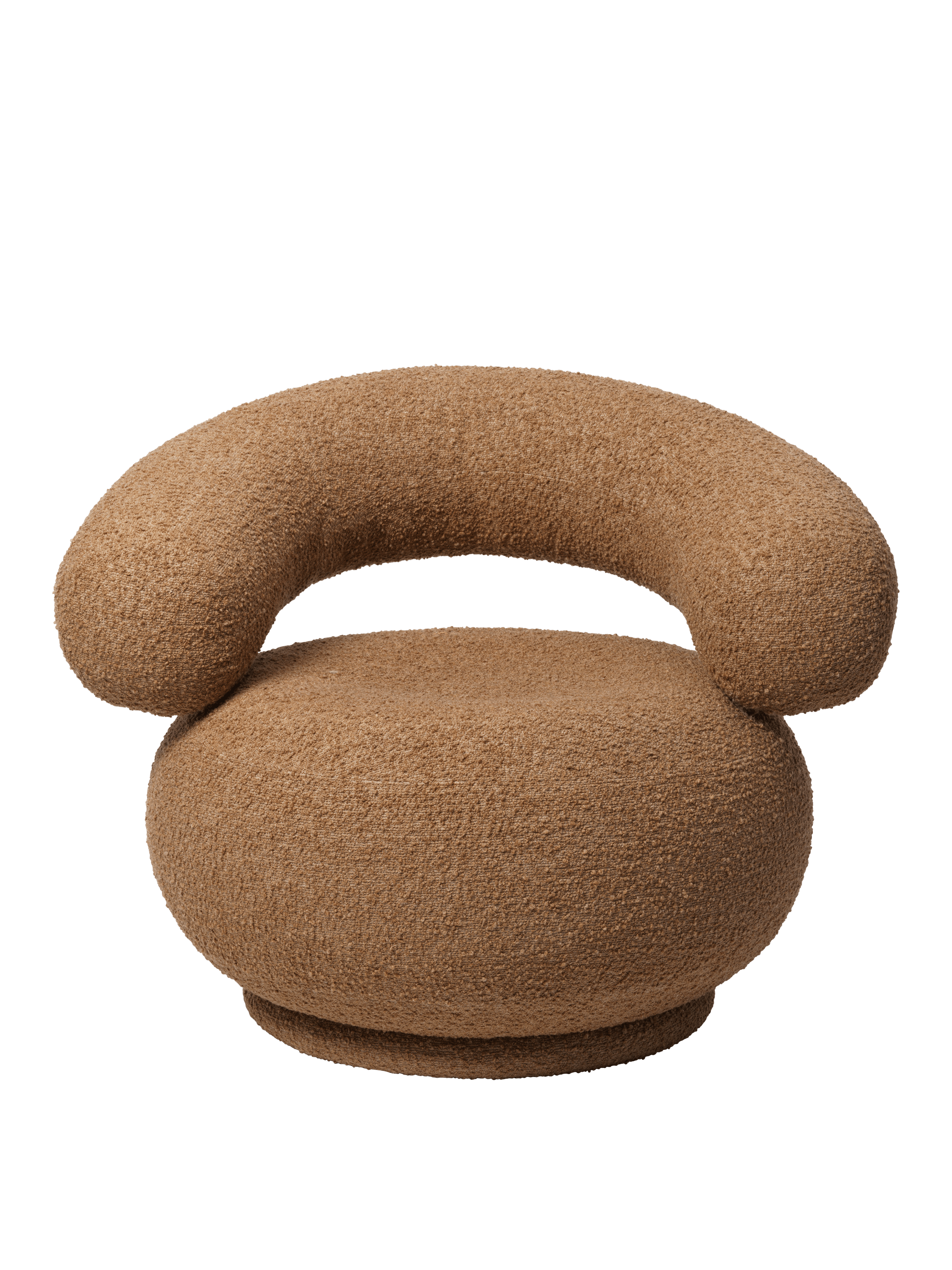 ORBO Coffee Boucle Armchair