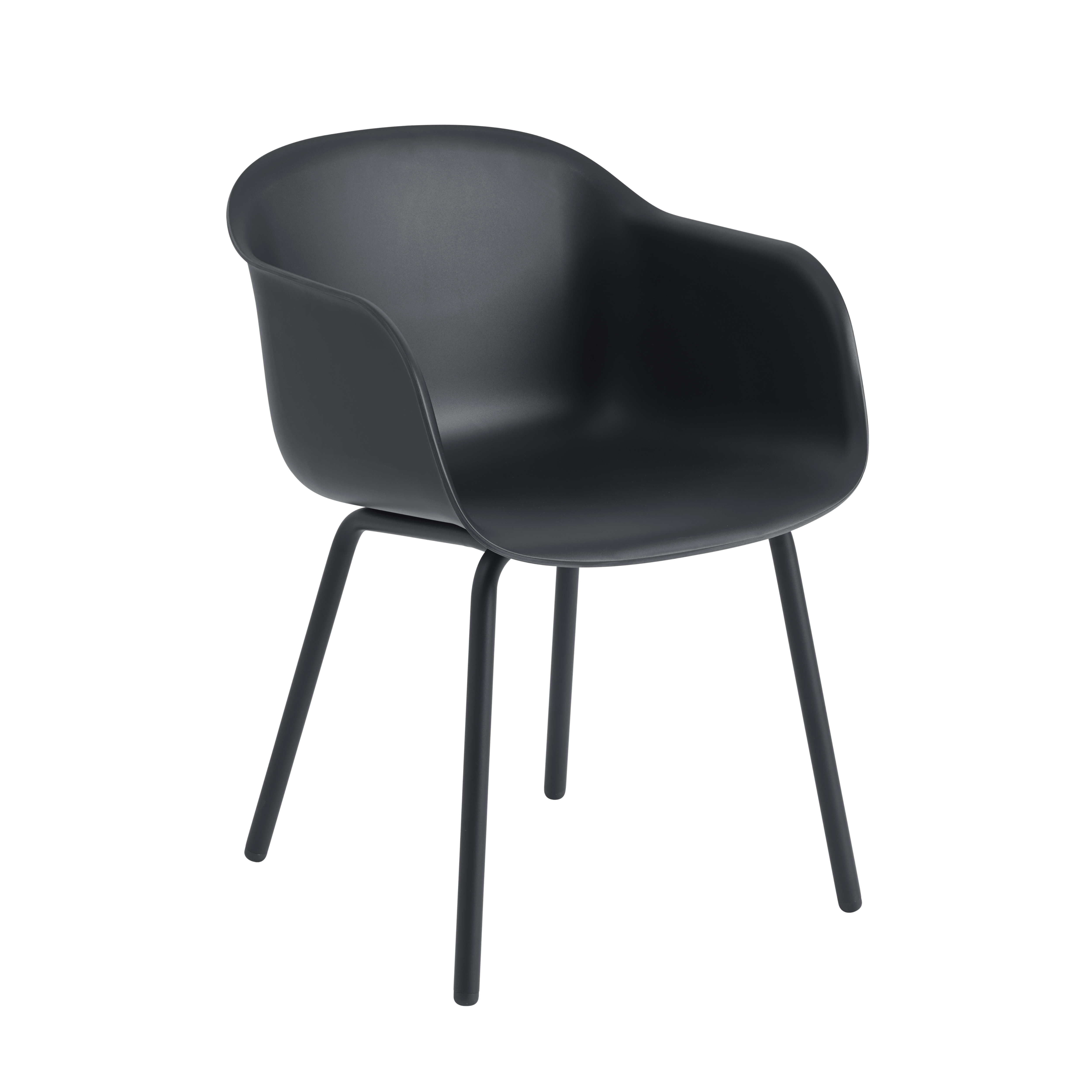 FIBER Black Outdoor Armchair