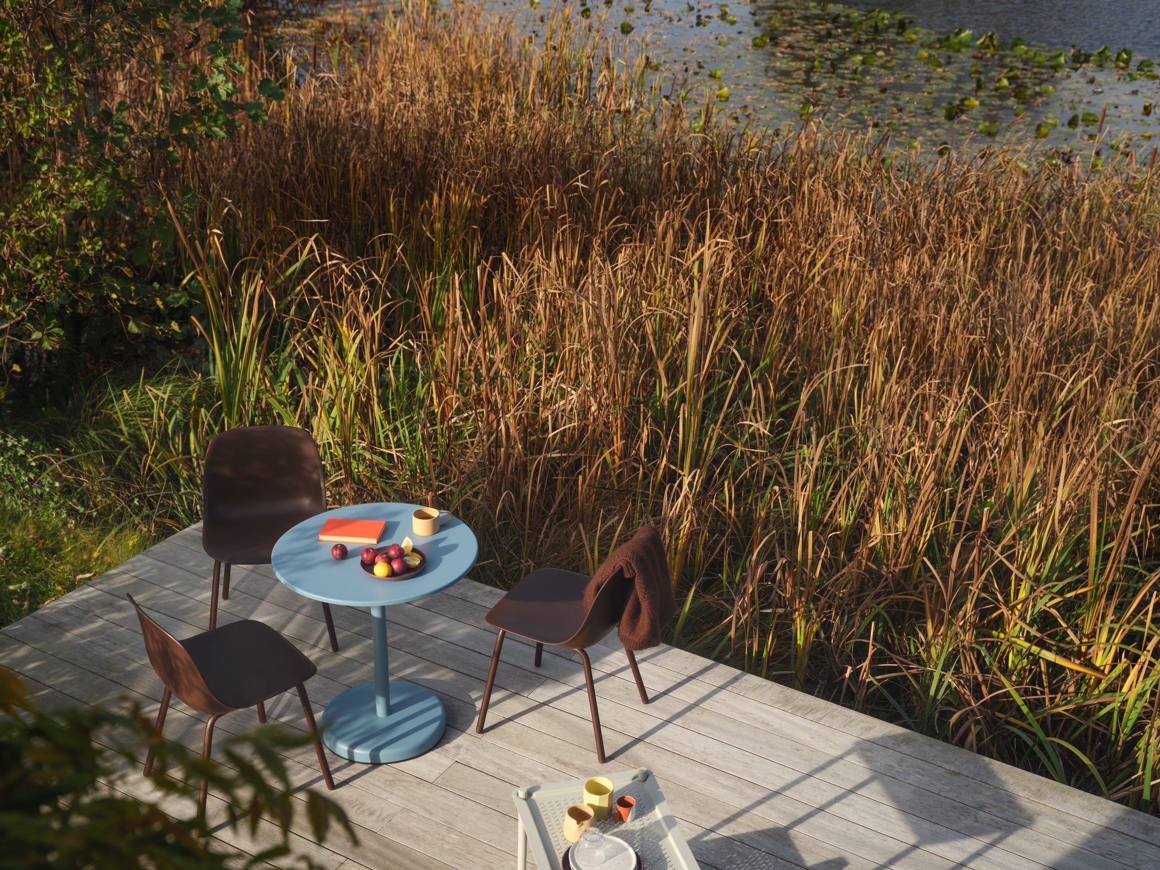 FIBER Outdoor Chair Black