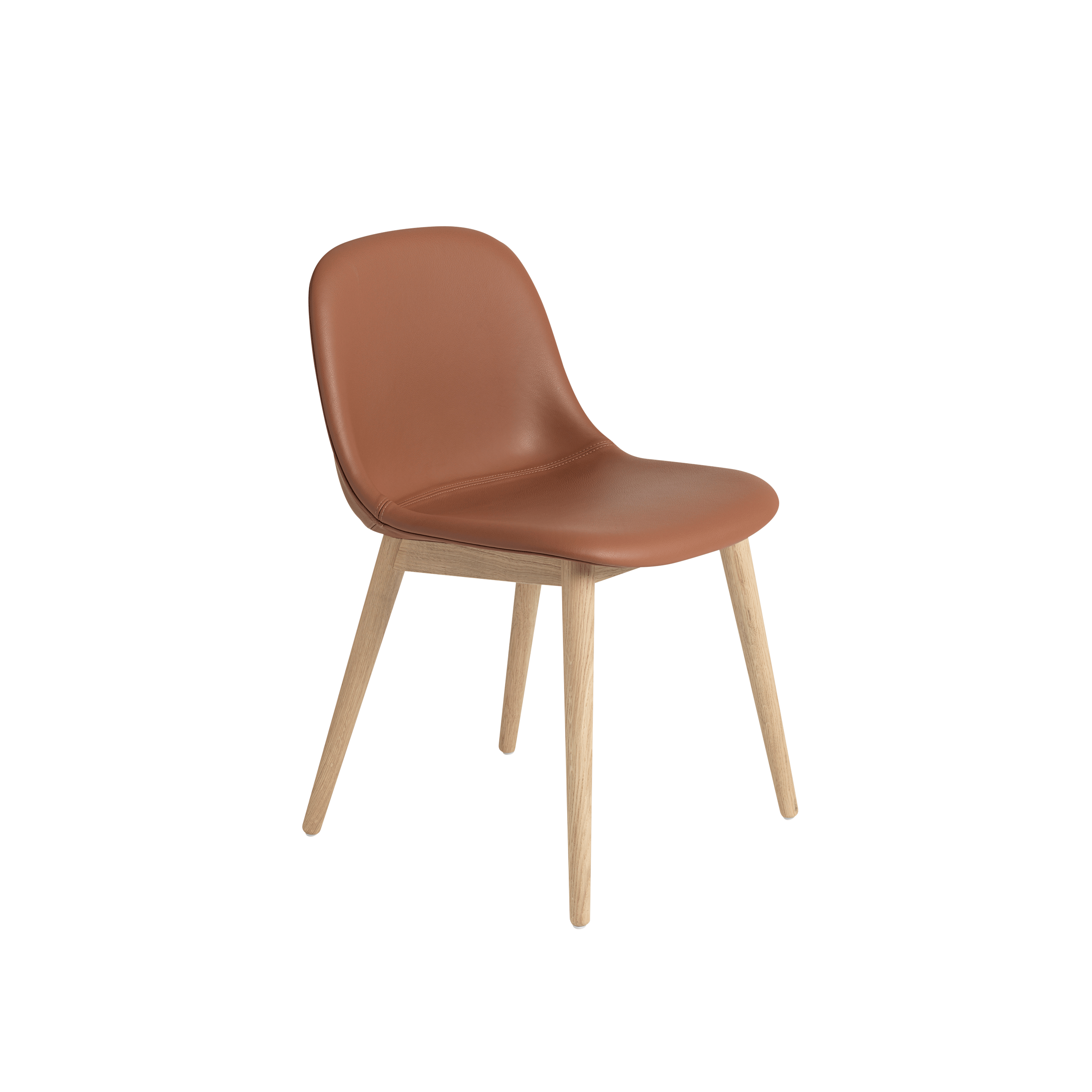Personalized FIBER Chair with Wooden Base