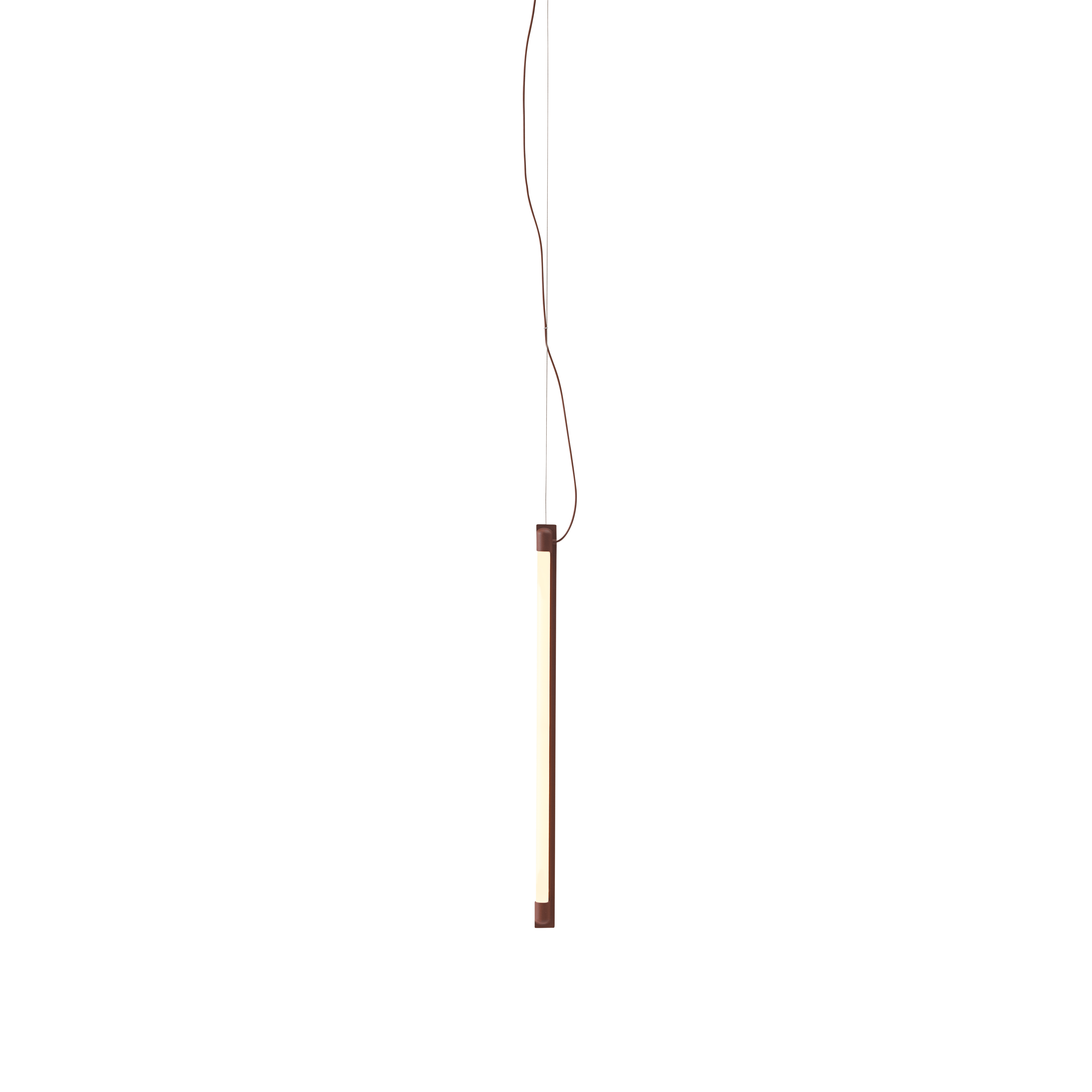 Lampa wisząca FINE bordowy