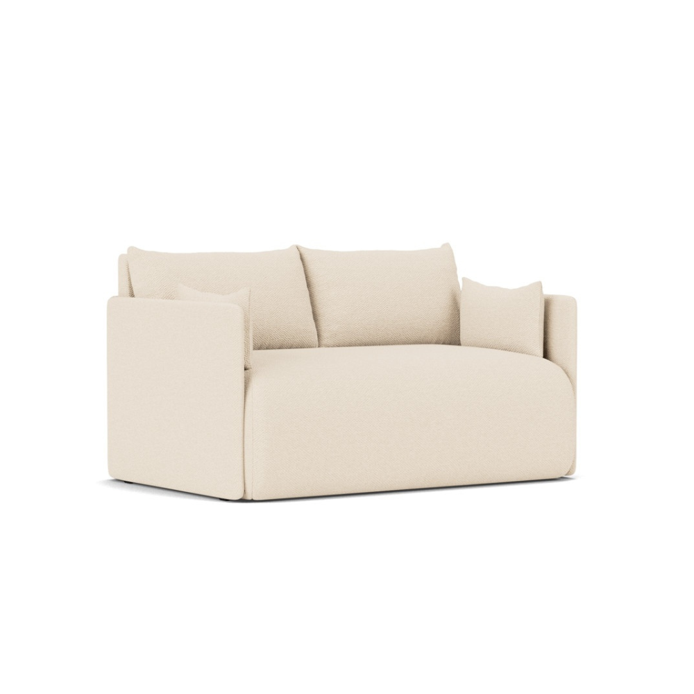 Sofa with sleeping function 2-seater OFFSET cream