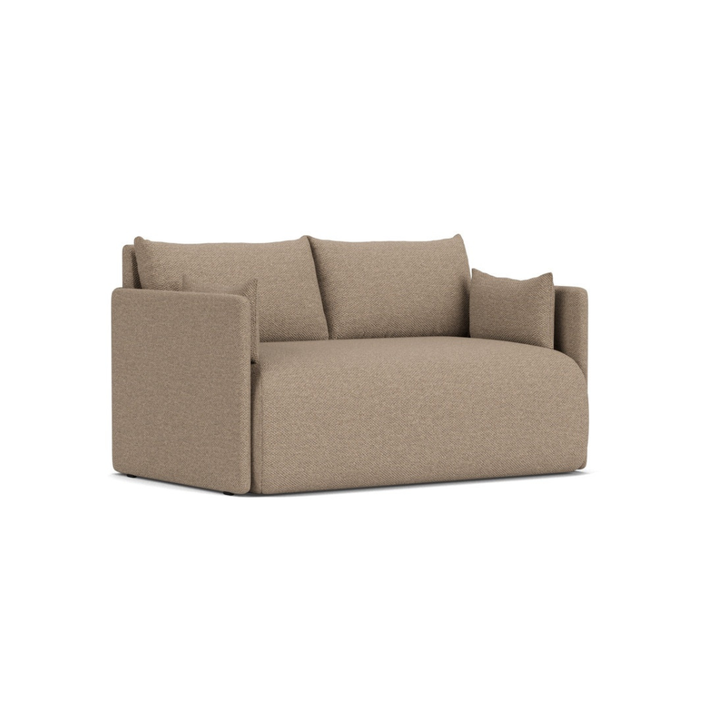 Sofa mit Schlaffunktion 2-sitzig 0FFSET braun