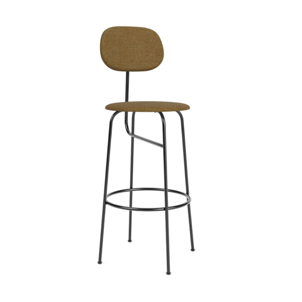 Upholstered stool AFTEROOM PLUS mustard