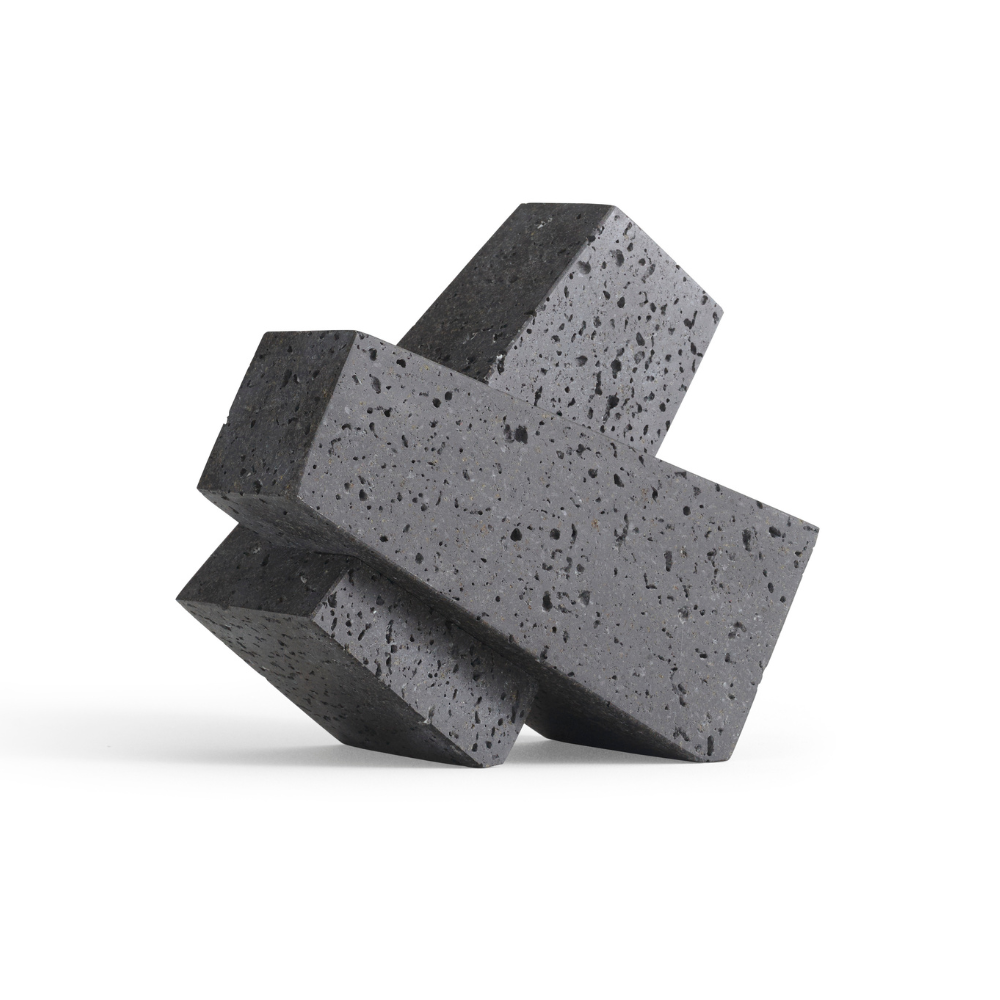 CONVERAGE bookends lava stone