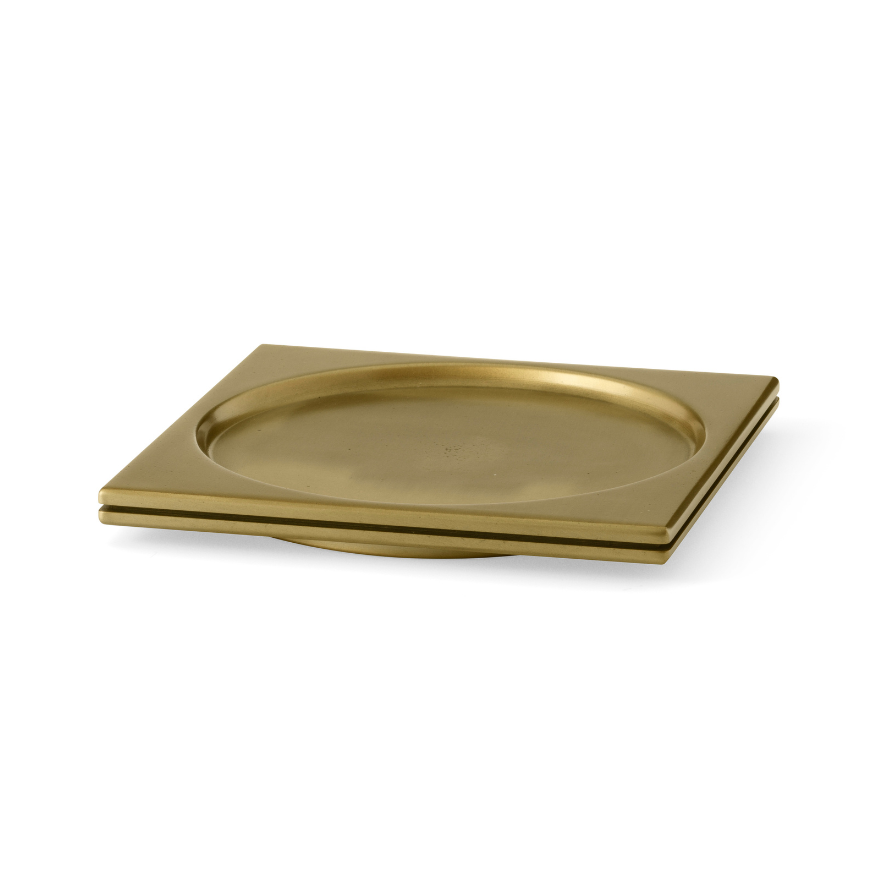 DIVOT brass tray