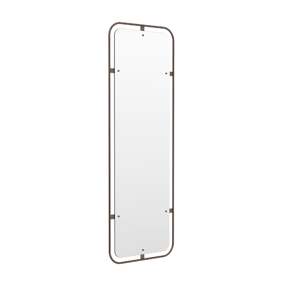 Lustro NIMBUS brüniertes Messing